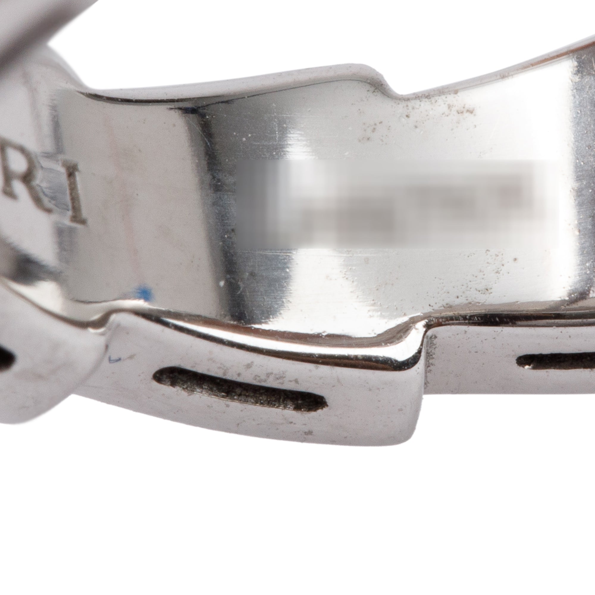 BVLGARI 18k White Gold Pave Diamond Serpenti Viper Ring, Size 49 4.75 w/ Box & Certificate