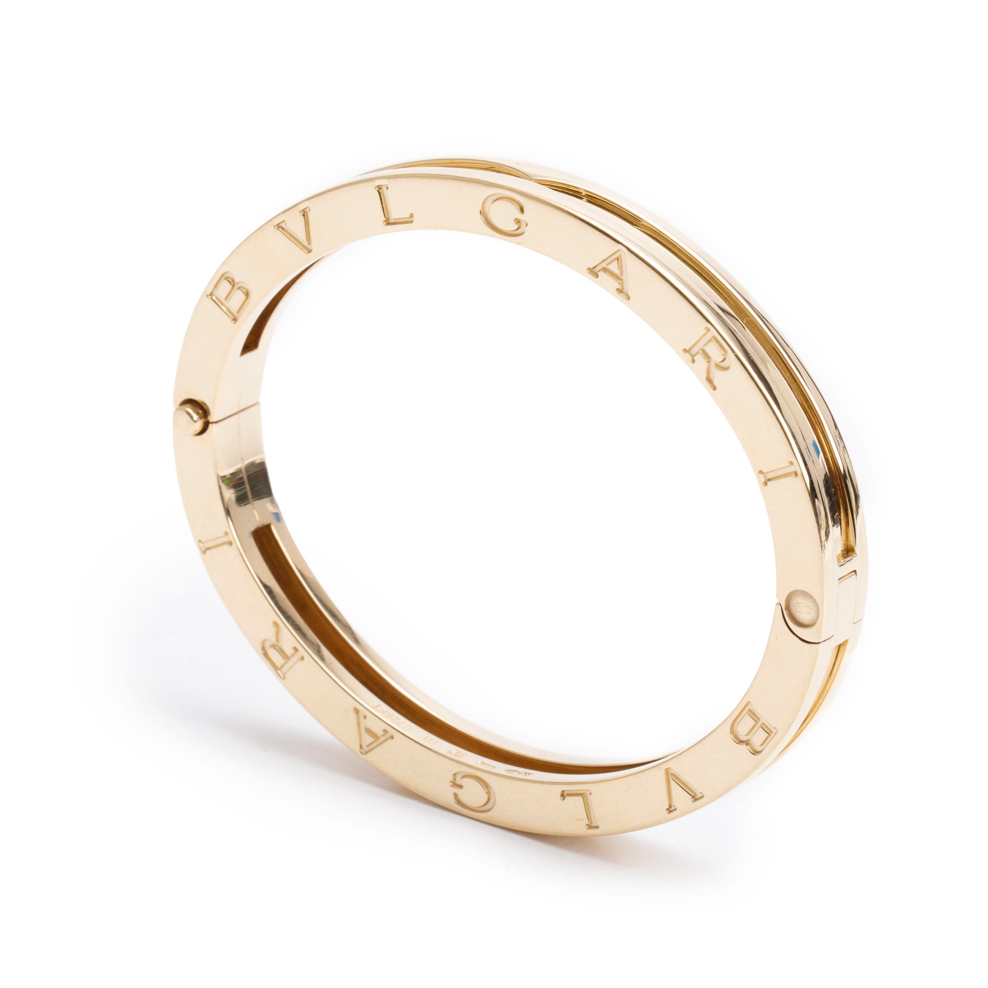 BVLGARI 18k Yellow Gold B.Zero1 Bracelet