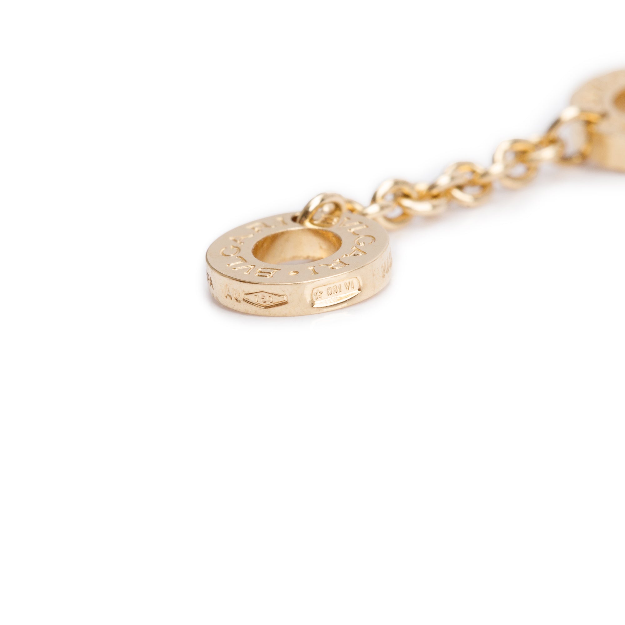 BVLGARI 2023 18k Yellow Gold B.Zero1 Bracelet w/ Box & Certificate
