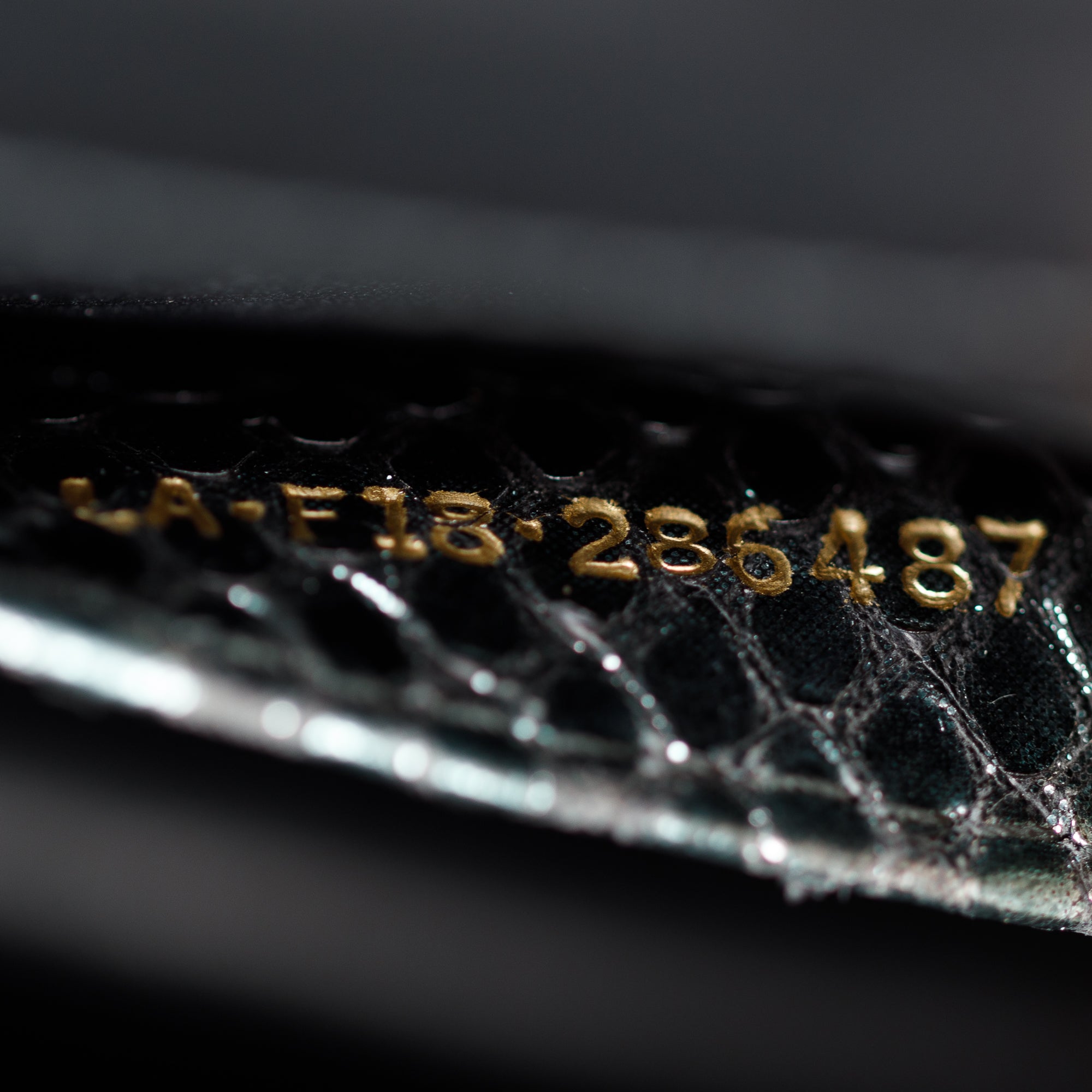 BVLGARI Green Karung Skin Serpenti Forever Crossbody Bag