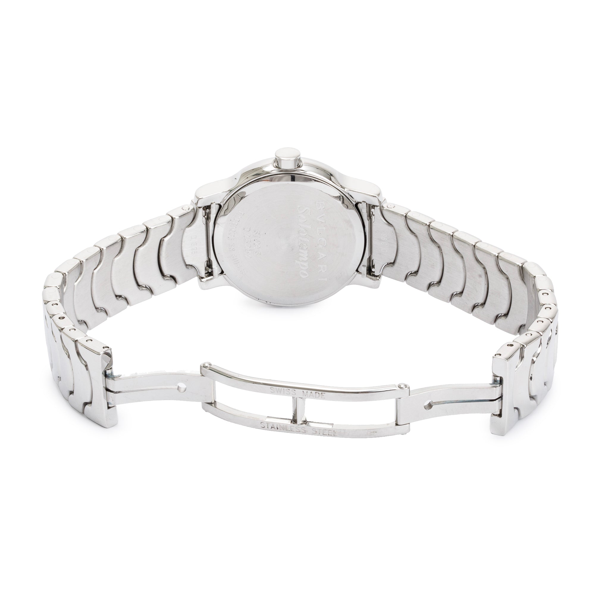 BVLGARI Stainless Steel Solotempo 29 MM Watch w/ Box