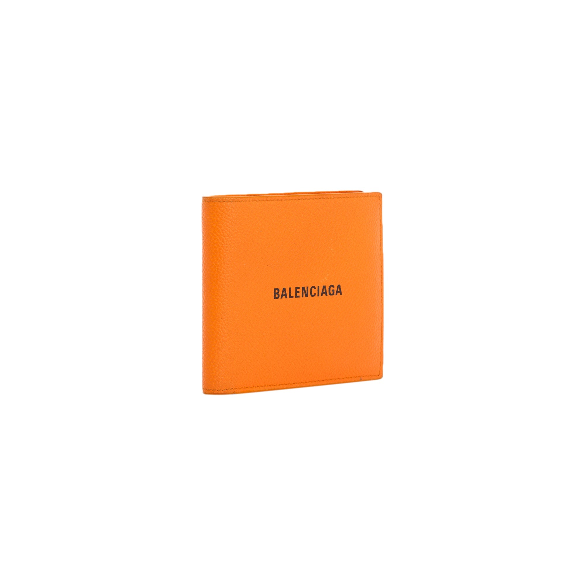 Balenciaga 2022 Cash Square Bifold Wallet w/ Box & Receipt