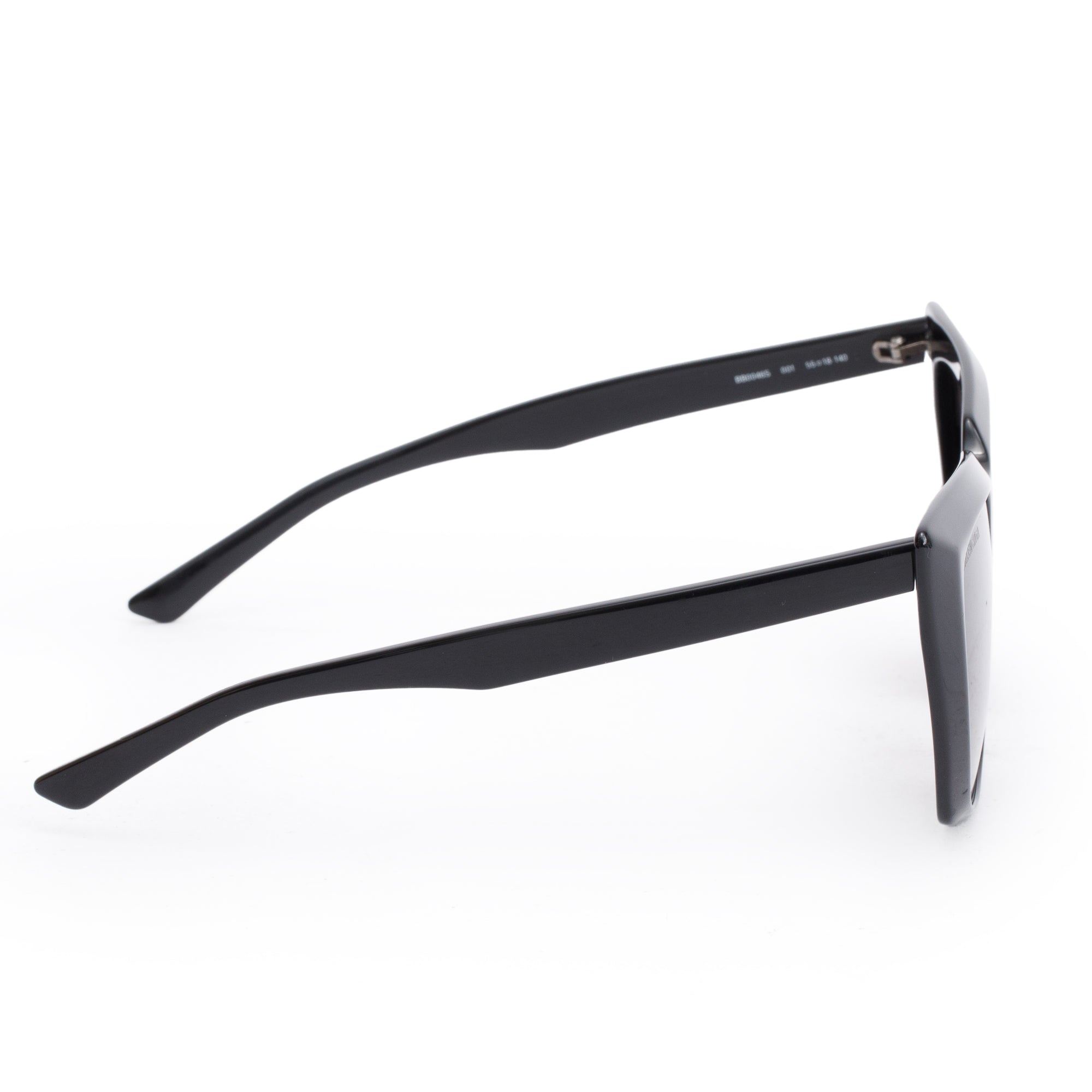 Balenciaga BB0046S Black Acetate Cat-Eye Sunglasses w/ Case