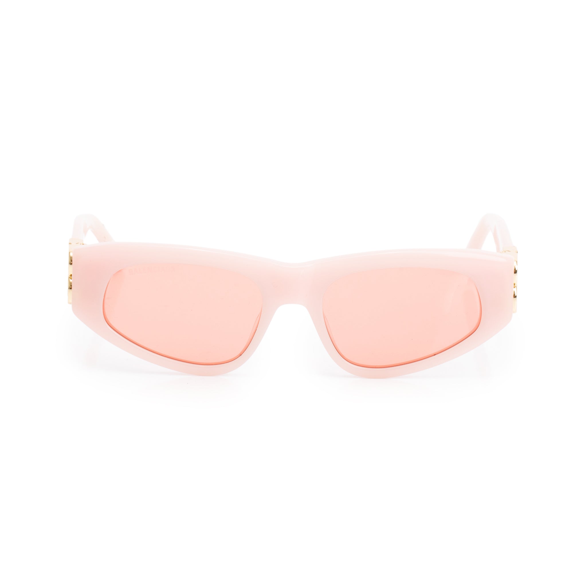 Balenciaga BB0095S Pink Acetate Dynasty D-Frame Sunglasses