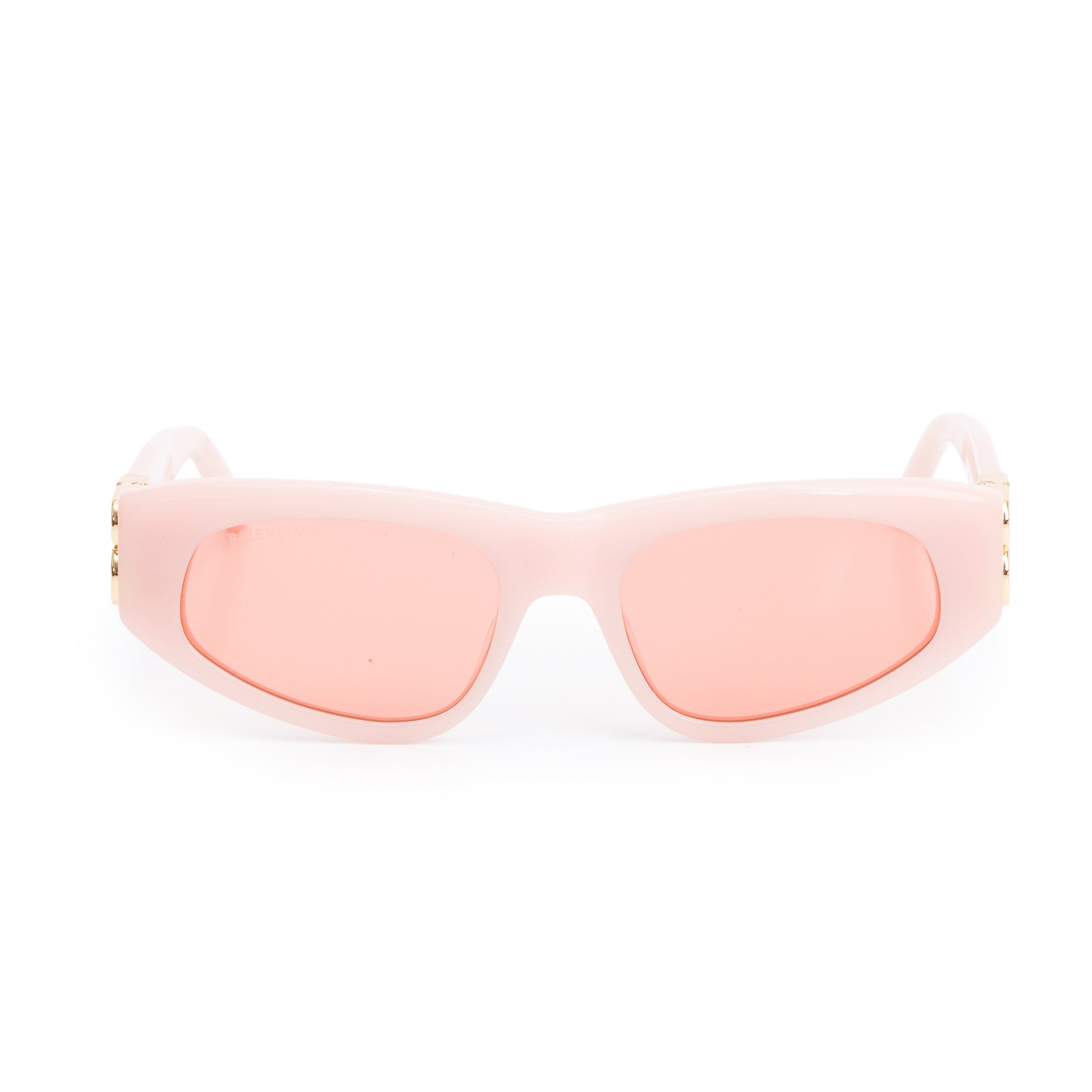 Balenciaga BB0095S Pink Acetate Dynasty D-Frame Sunglasses