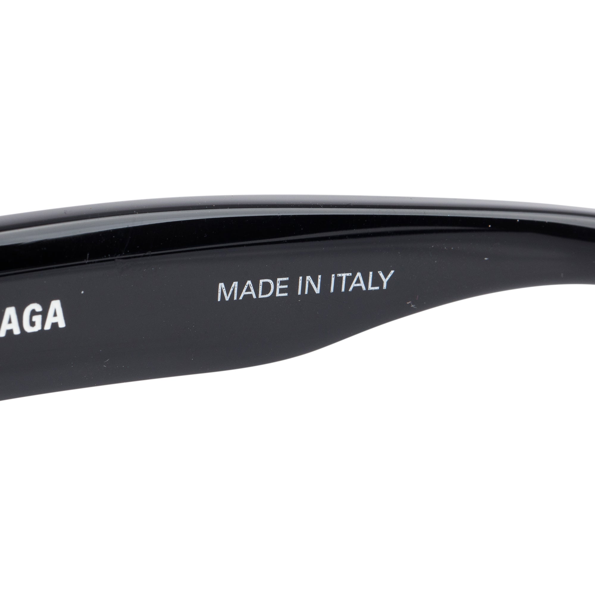 Balenciaga BB0270S Black Acetate Cat-Eye Sunglasses w/ Case