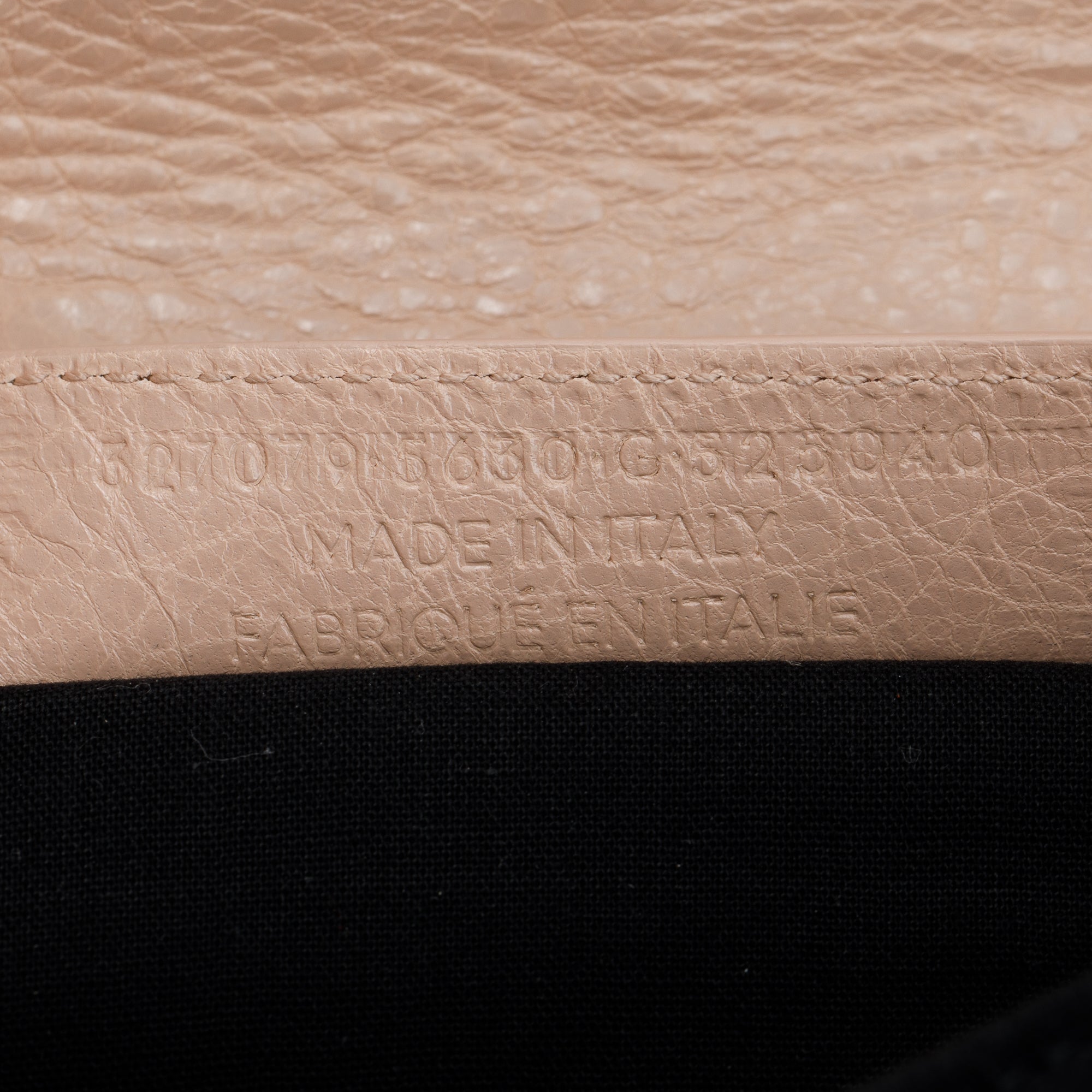 Balenciaga Beige Agneau Leather Giant 12 Envelope Strap Clutch