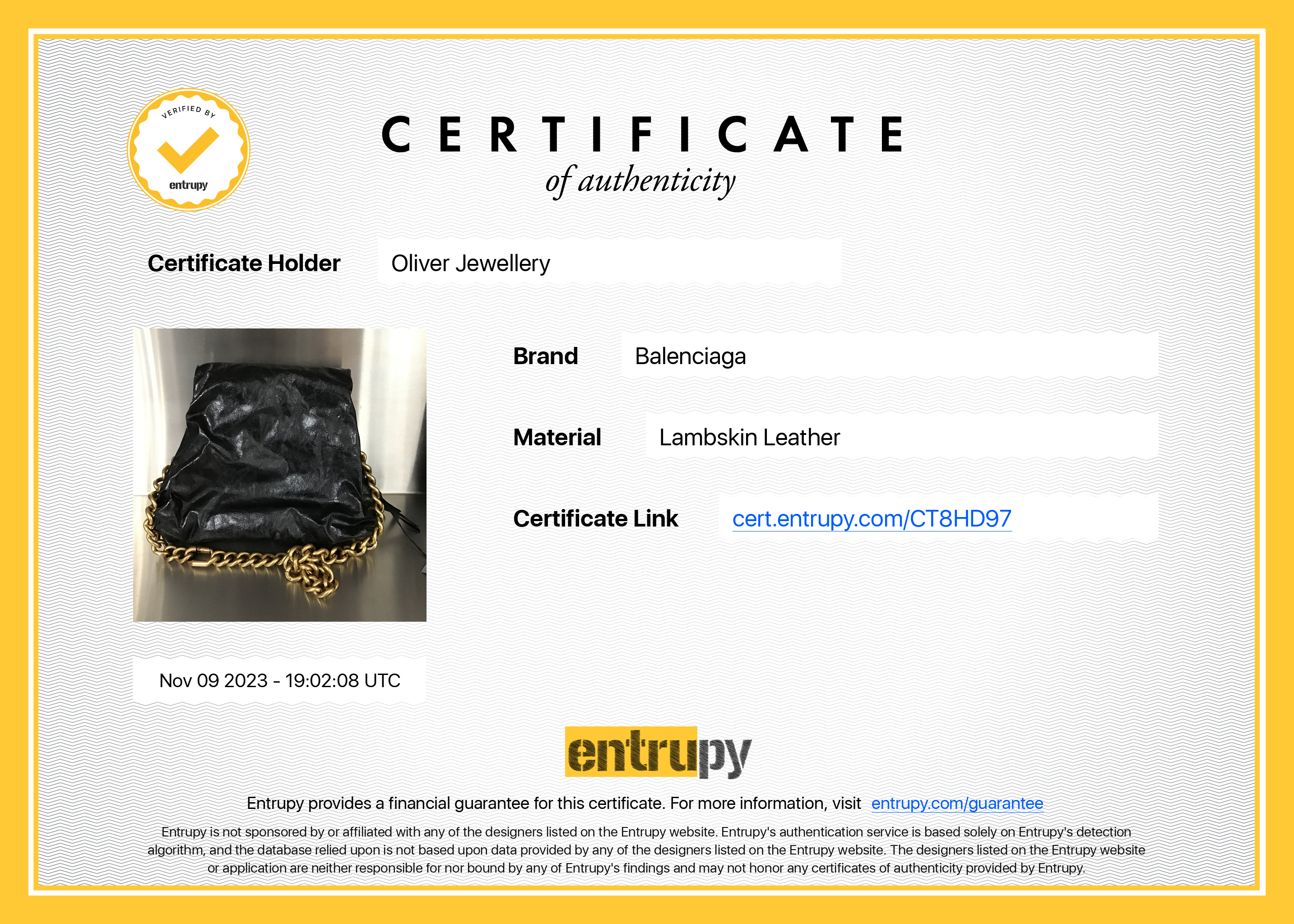 Balenciaga Black Arena Calf Leather Small Puffer Shoulder Bag