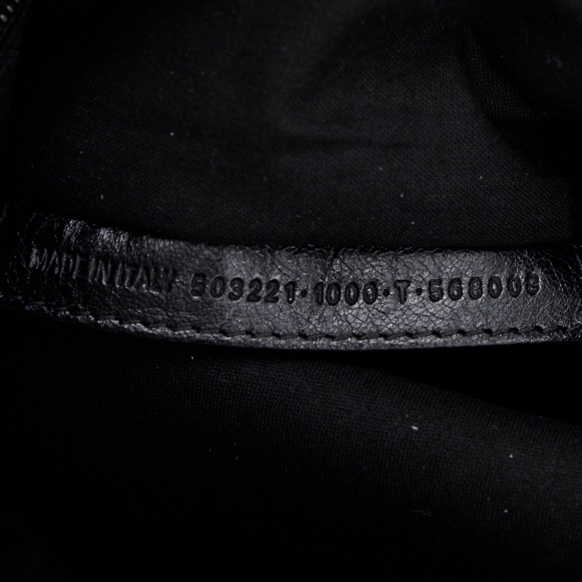 Balenciaga Black Arena Lambskin Leather Explorer Backpack