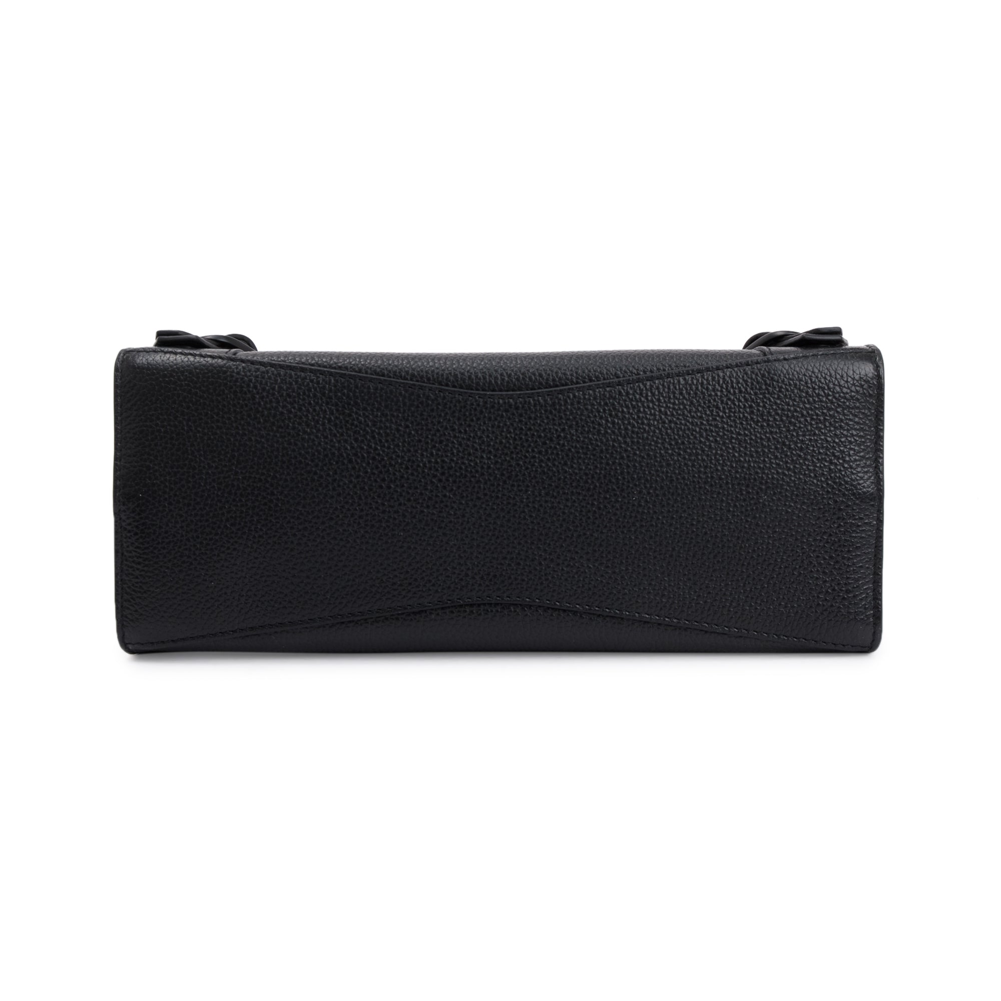 Balenciaga Black Calfskin Leather Neo Classic XS City Bag w/ Strap