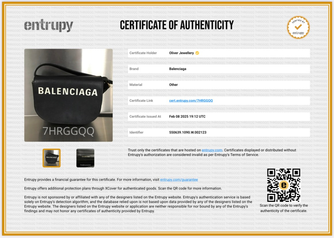 Balenciaga Black Leather Extra Small Ville Day Crossbody Bag