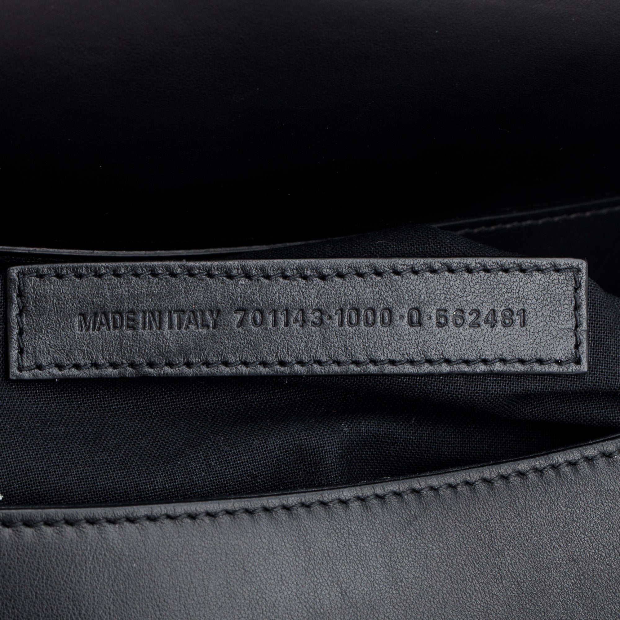 Balenciaga Black Leather Large Lindsay Shoulder Bag