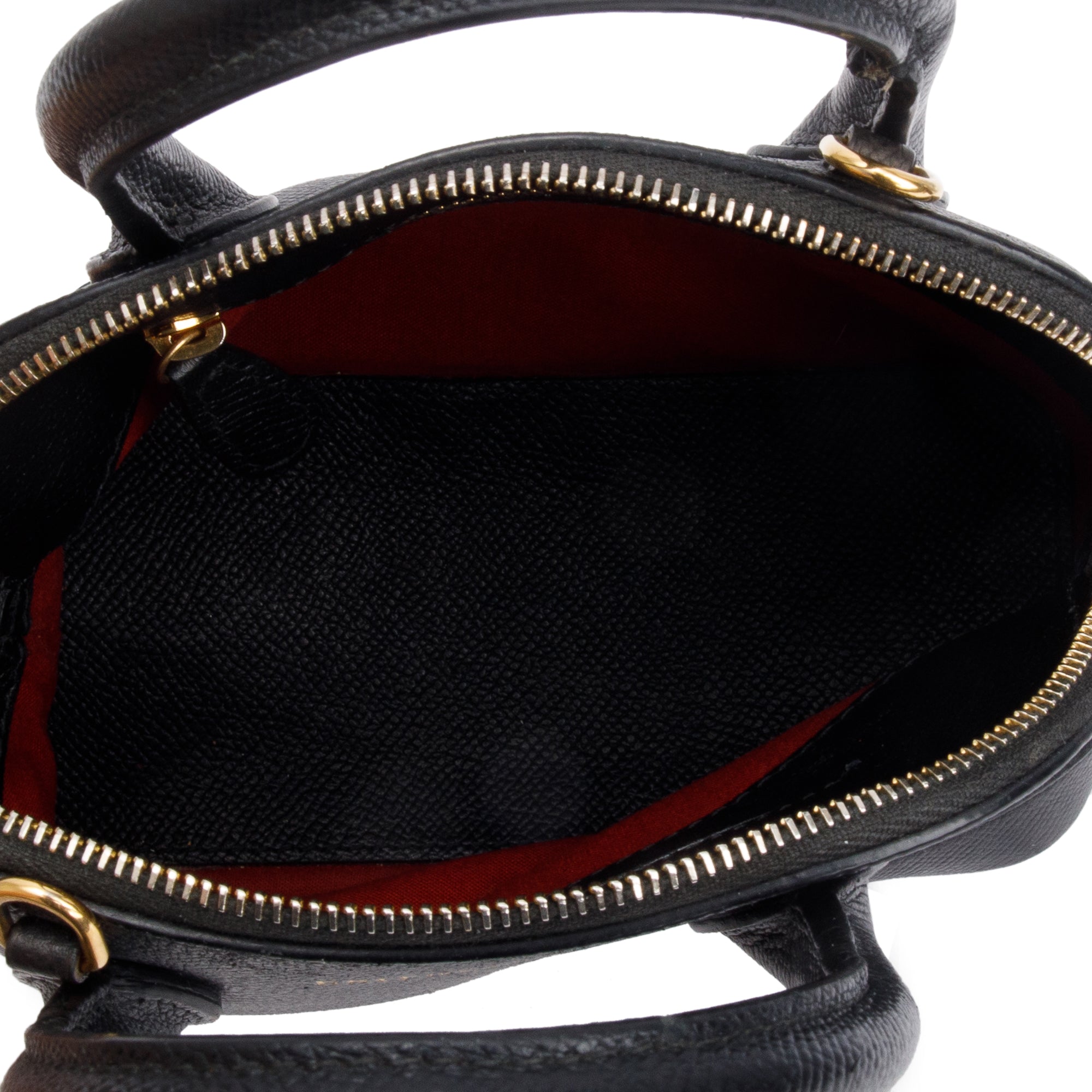 Balenciaga Black Leather XXS Ville Top Handle Bag