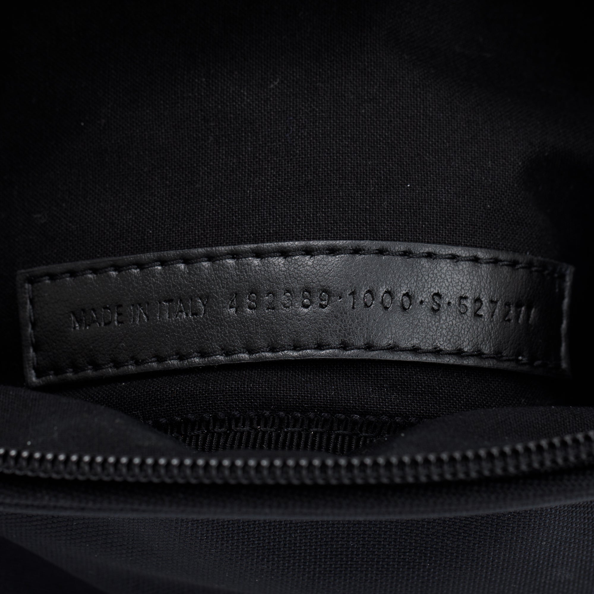 Balenciaga Black Nylon Explorer Belt Bag