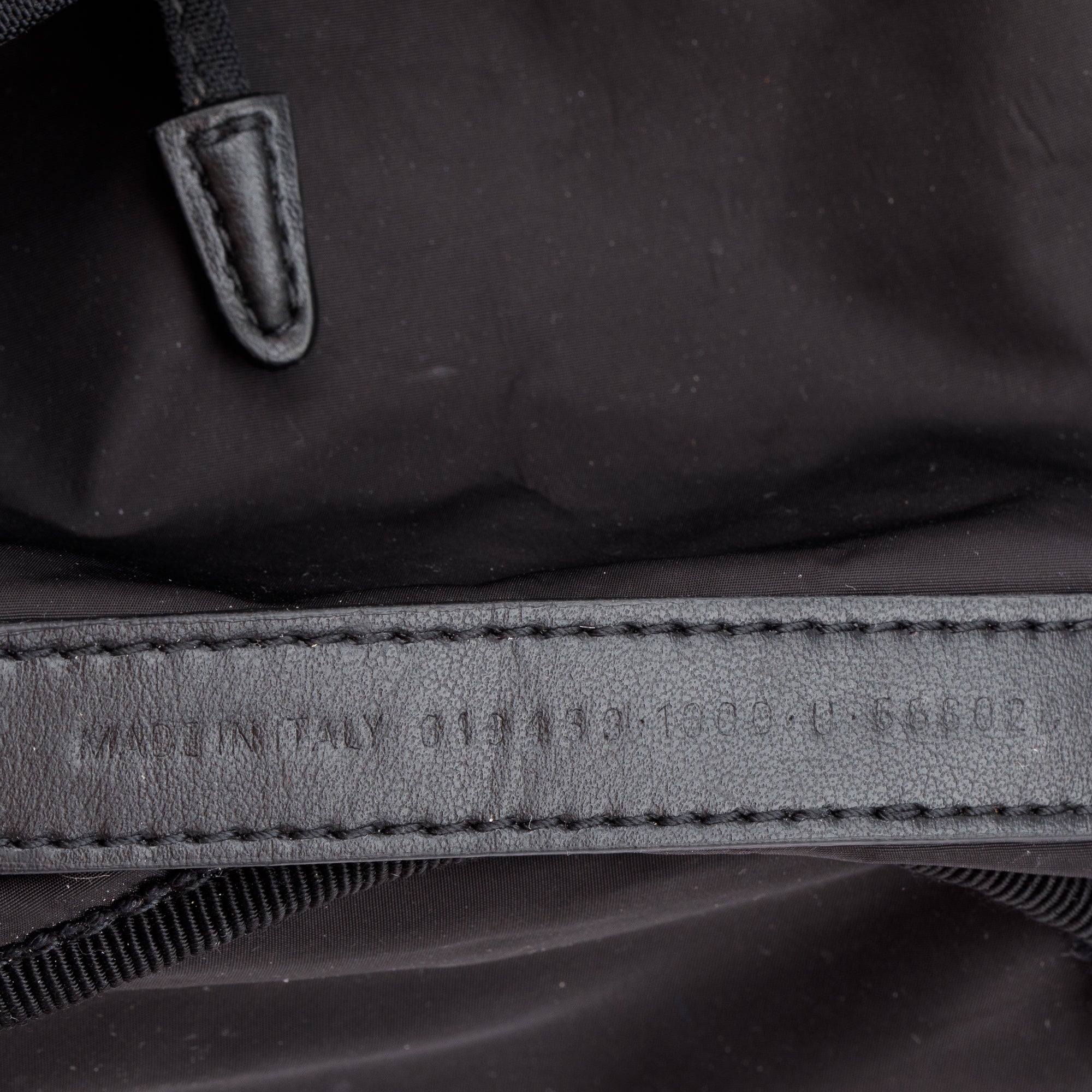 Balenciaga Black Nylon Wheel XS Drawstring Bucket Bag w/ Strap