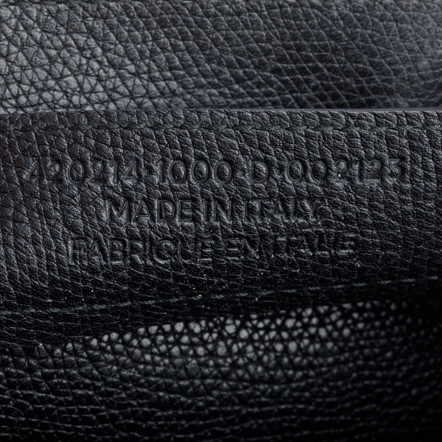 Balenciaga Black Veau Papier A4 Mini Tote