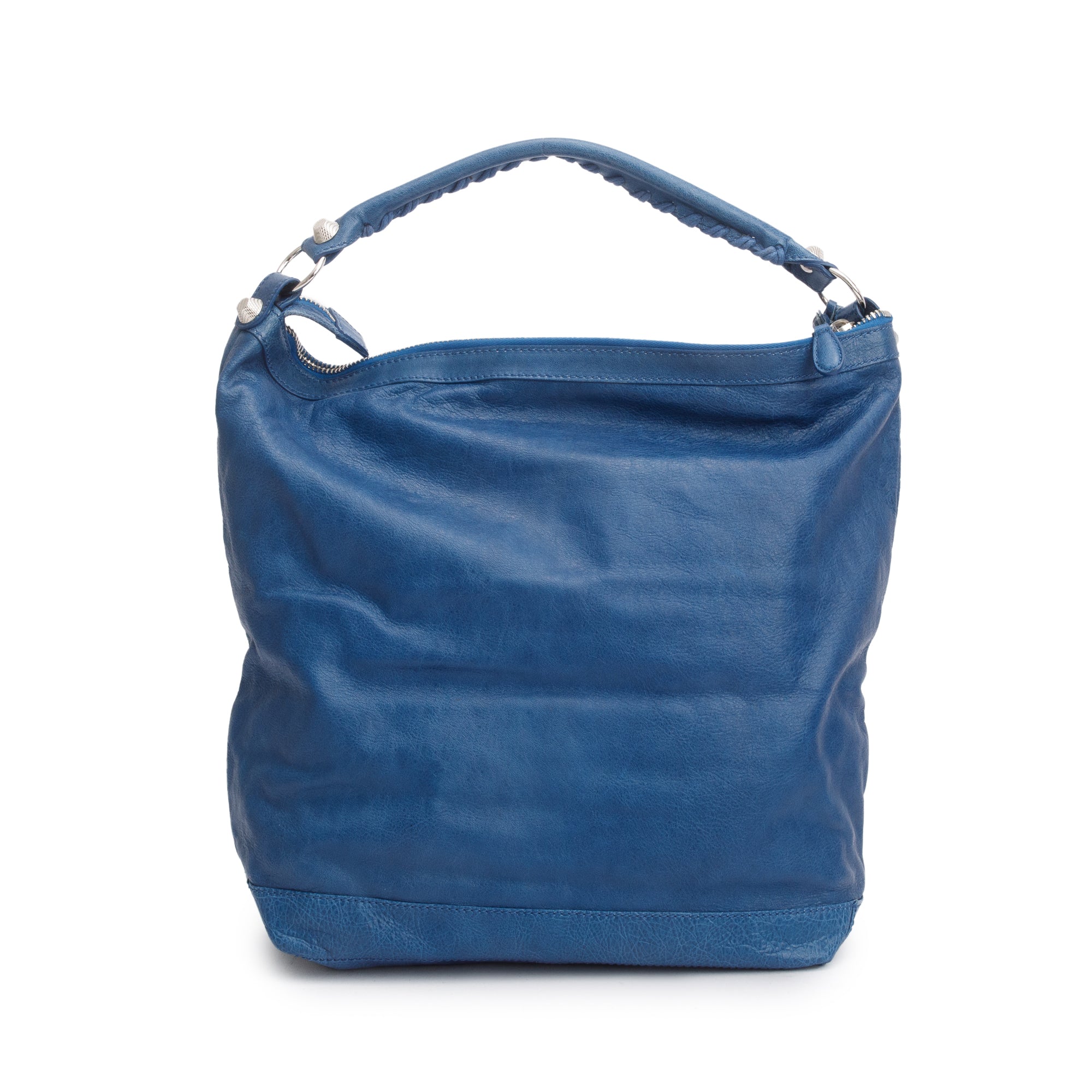 Balenciaga Blue Cassic Agneau Leather Giant 12 Day Bag