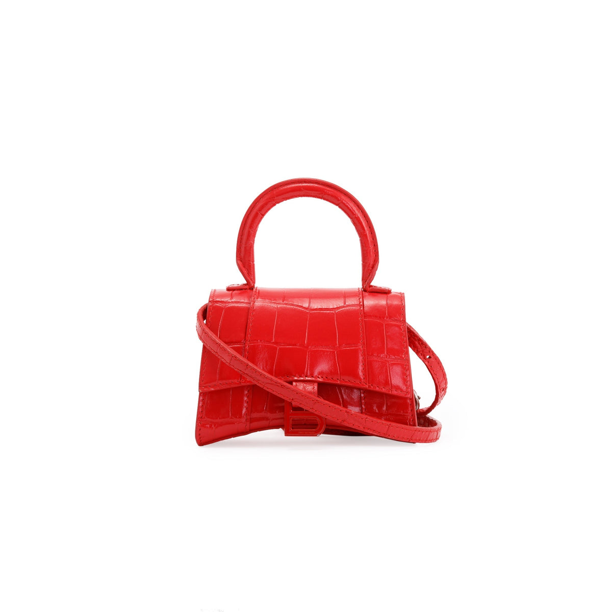 Balenciaga-Croc-Embossed-Mini-