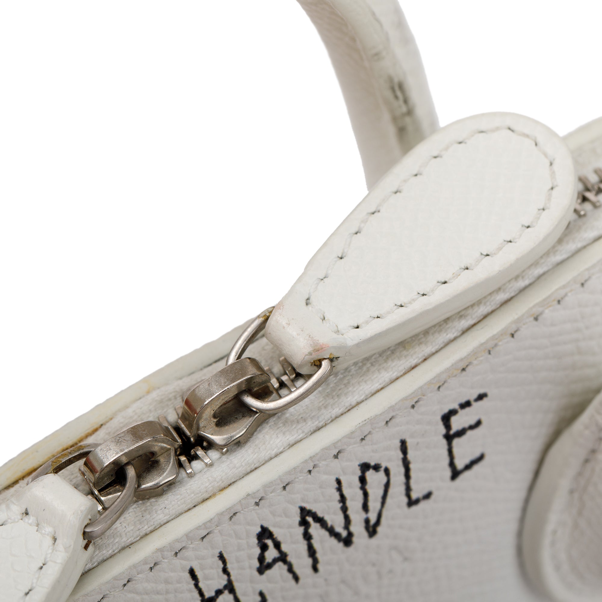 Balenciaga Graffiti Ville XXS Top Handle Bag w/ Strap & Box