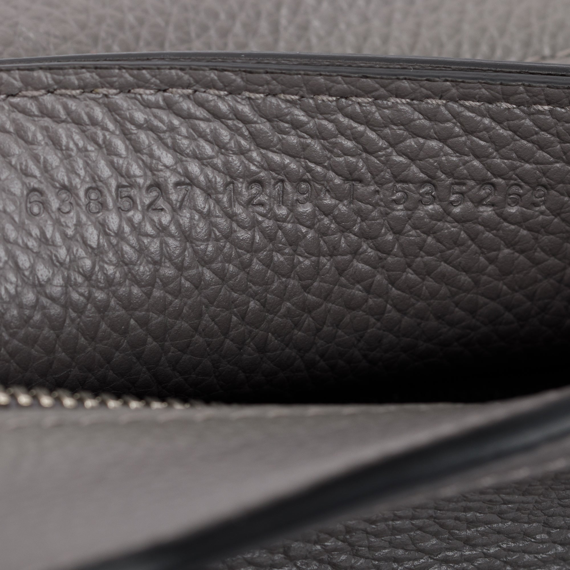 Balenciaga Grey Calfskin Leather Nano Neo Classic Top Handle Bag w/ Strap