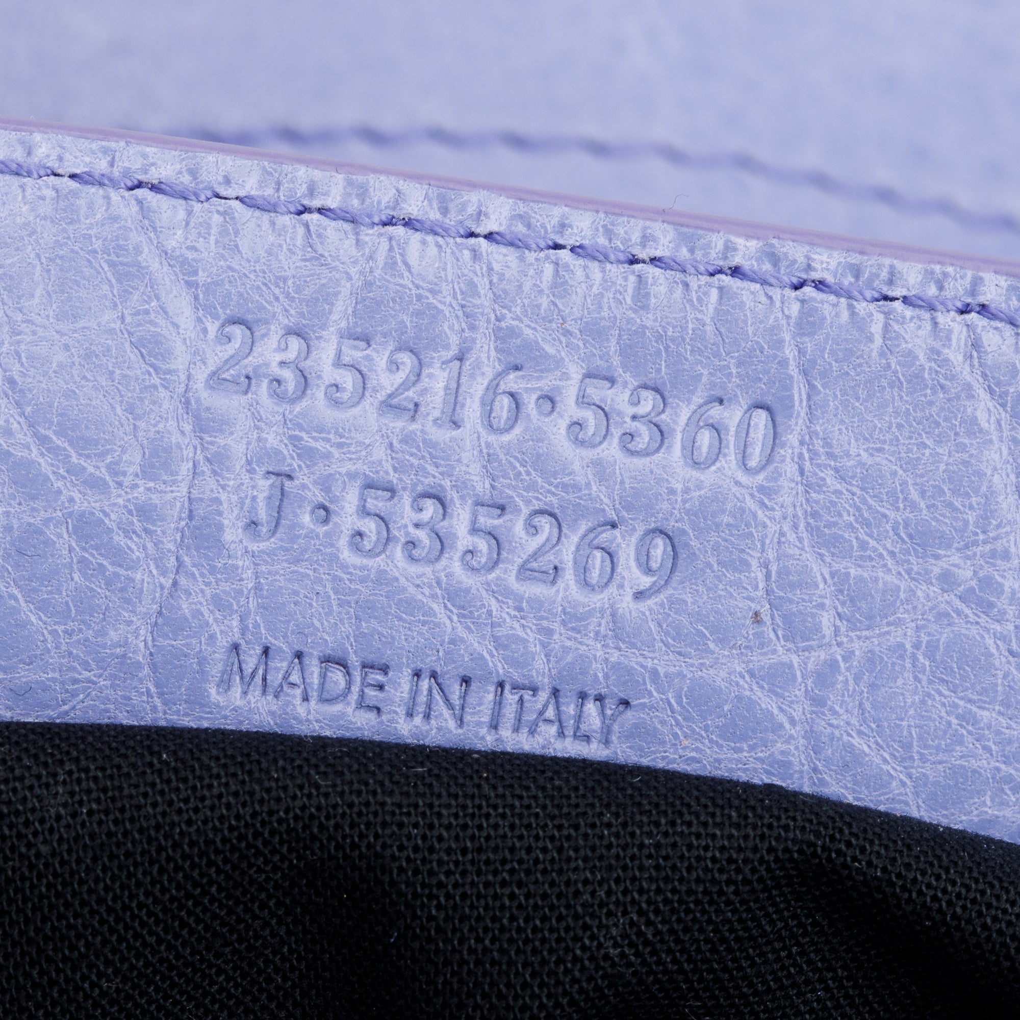 Balenciaga Lavender Agneau Leather City Velo Bag