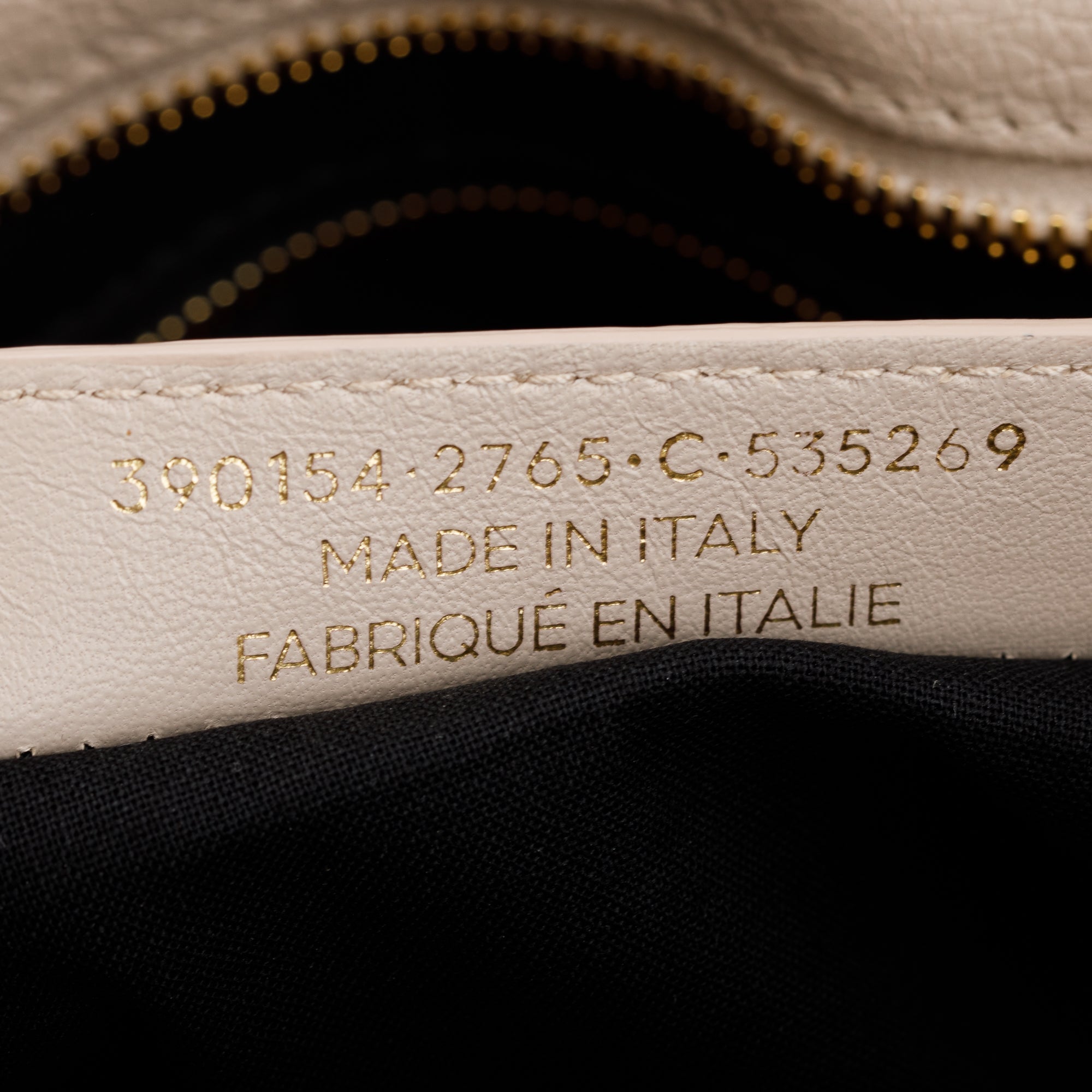 Balenciaga Neutral Chevre Leather Metallic Edge City Bag