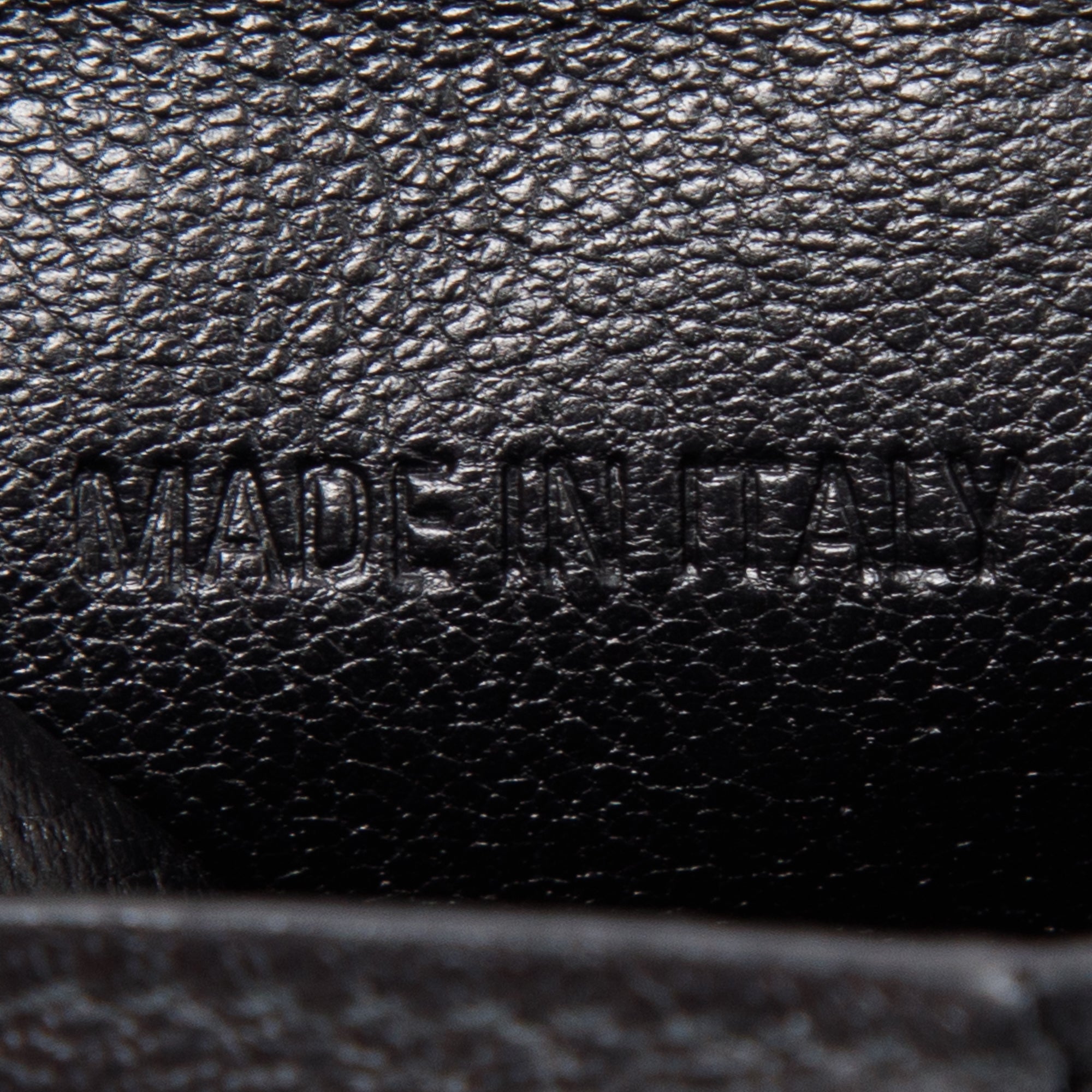 Balenciaga Perforated Leather Coin and Card Holder w/ Box