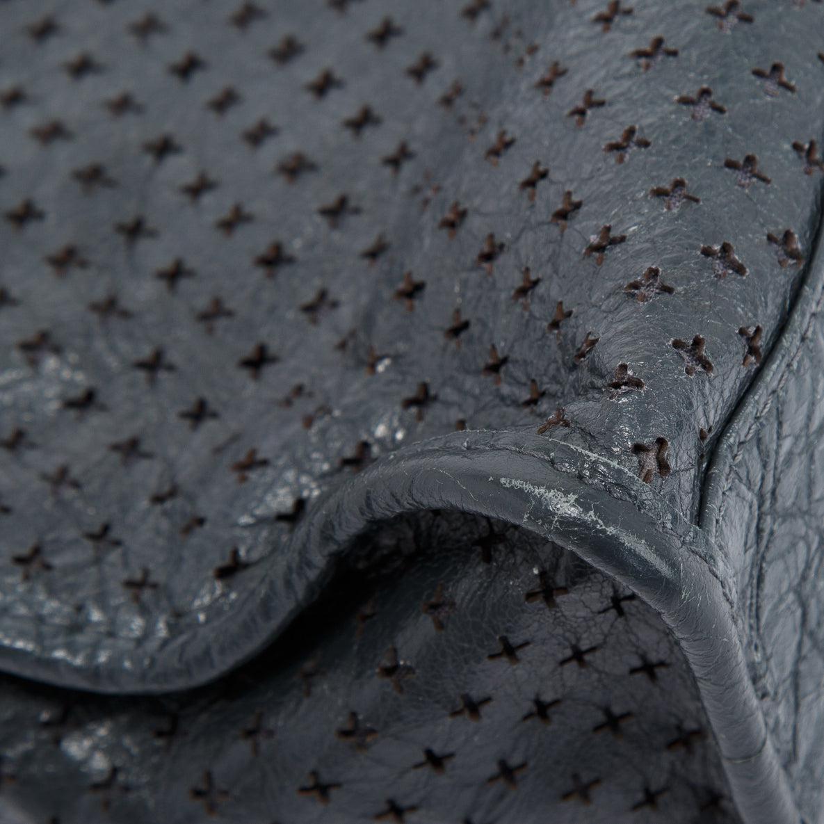 Balenciaga Perforated Motocross Classic Mini City Bag