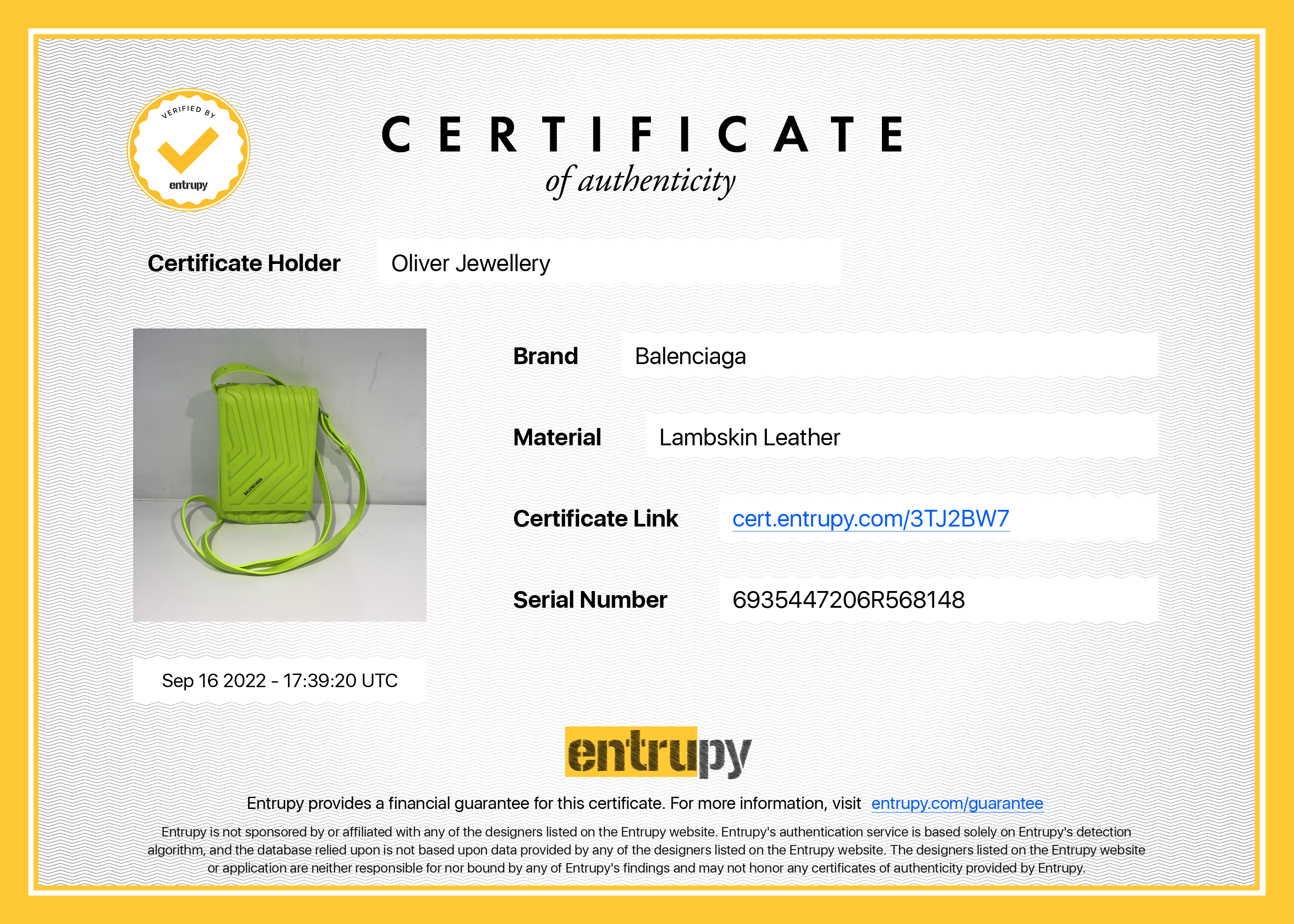 Balenciaga Phone Holder on Strap