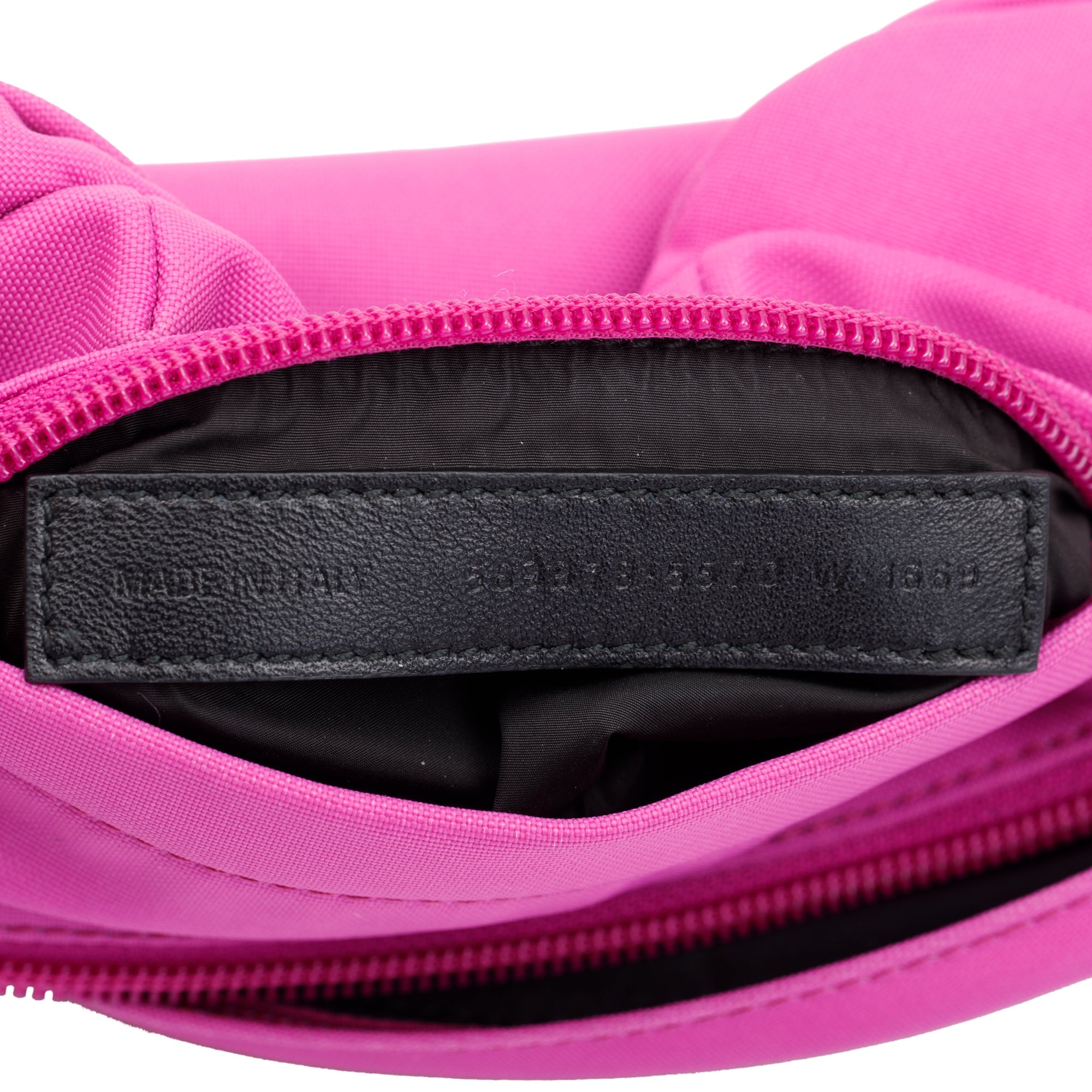 Balenciaga Pink Nylon Wheel Belt Bag
