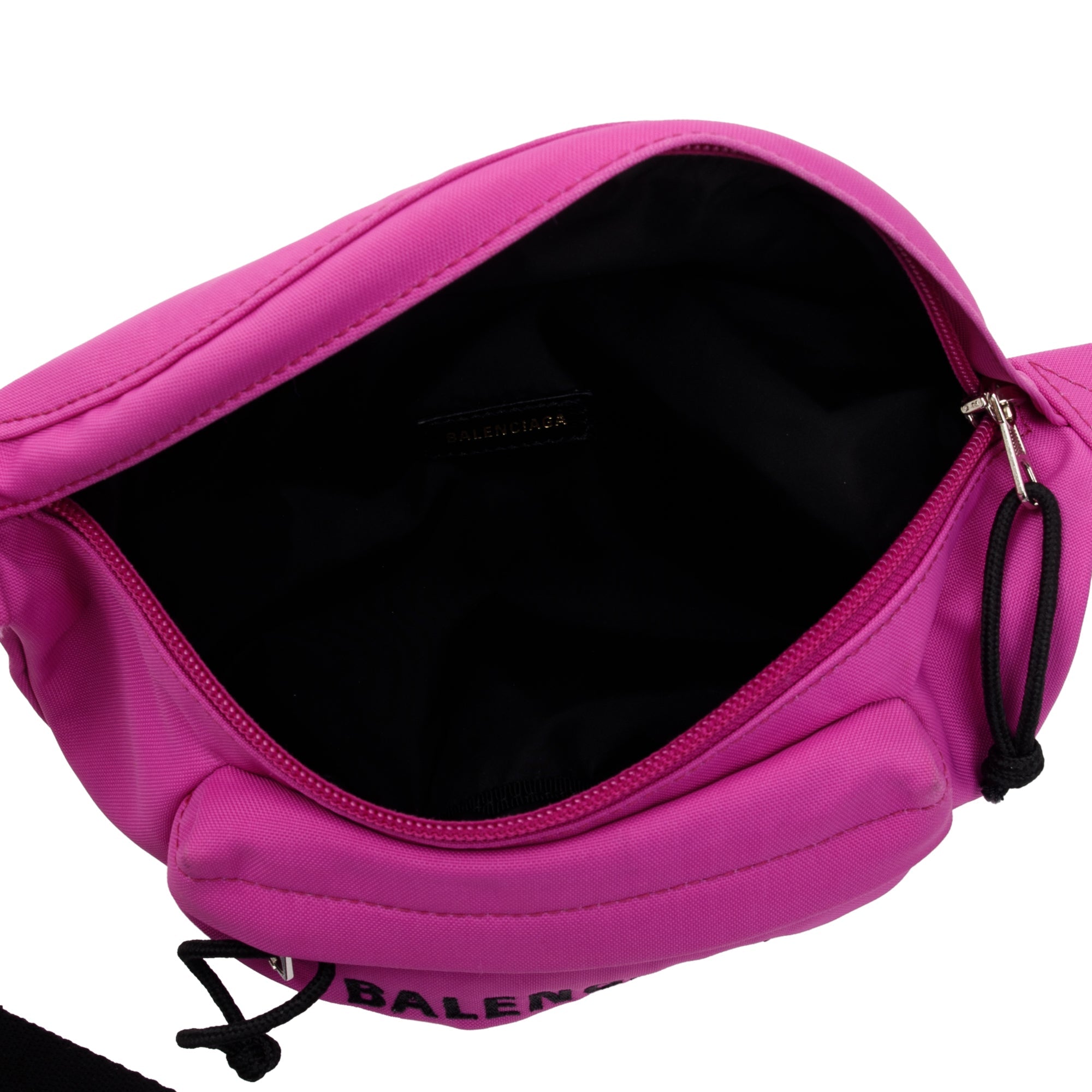 Balenciaga Pink Nylon Wheel Belt Bag