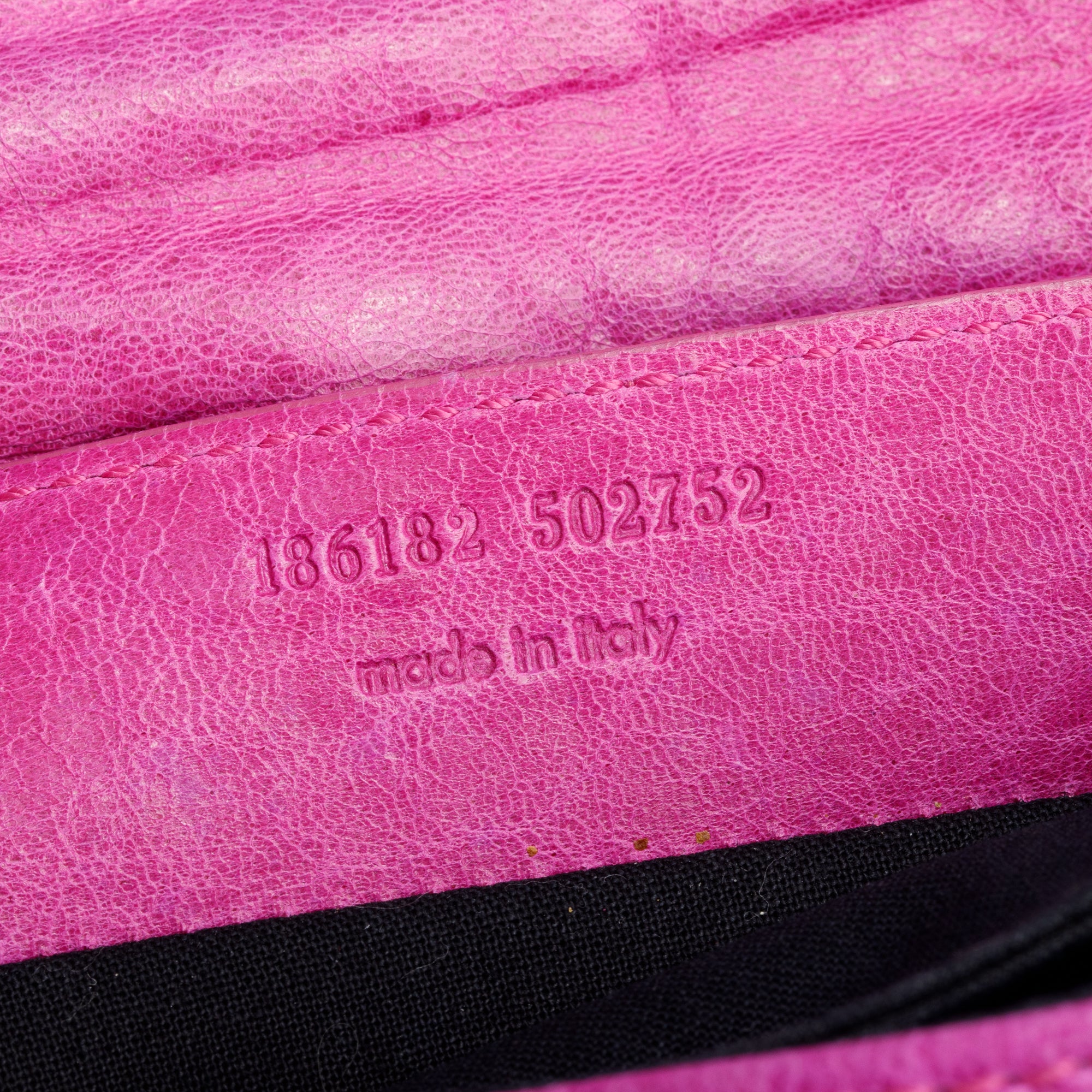 Balenciaga Purple Agneau Motocross Giant 21 Envelope Clutch