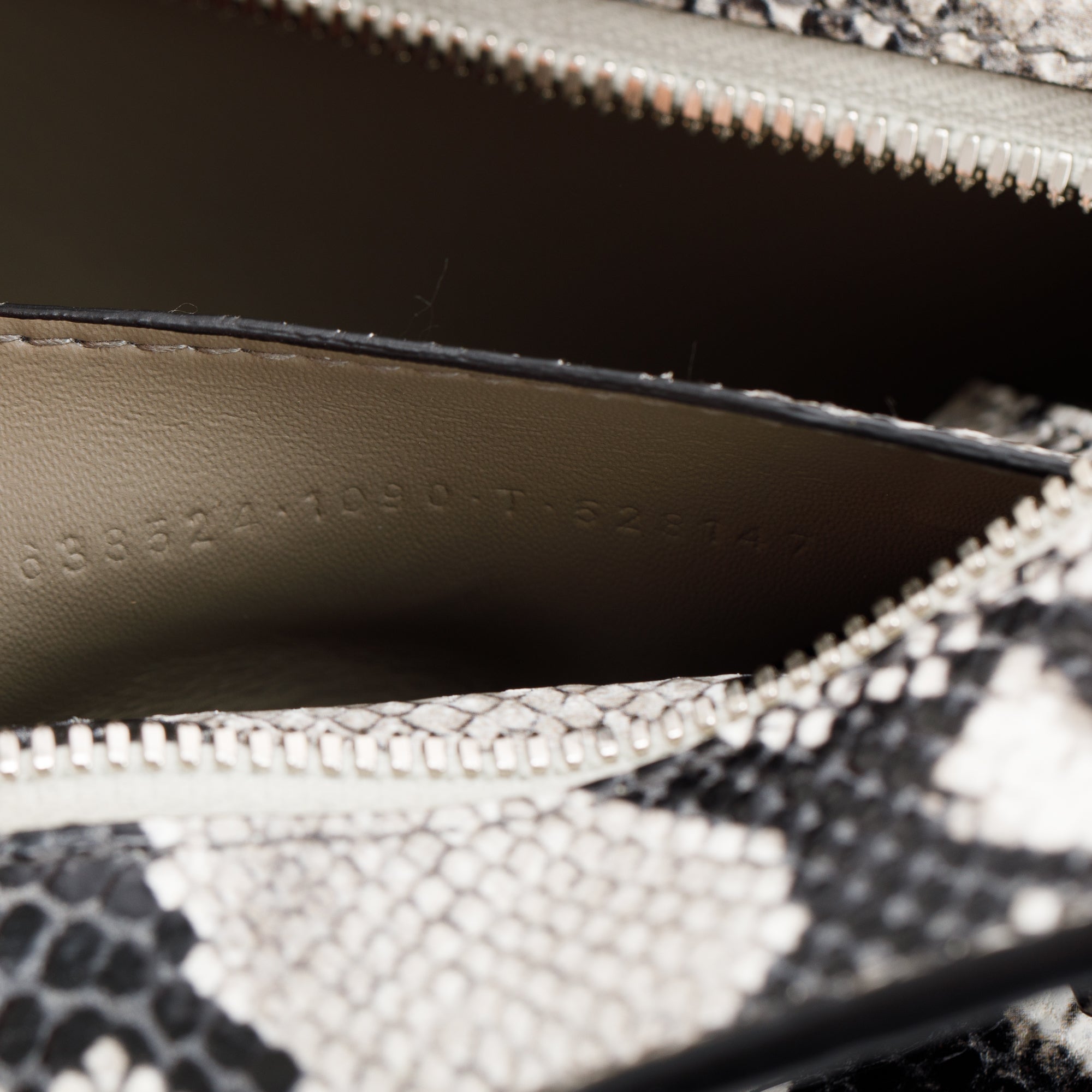 Balenciaga Python Embossed Neo Classic Mini City Bag w/ Strap