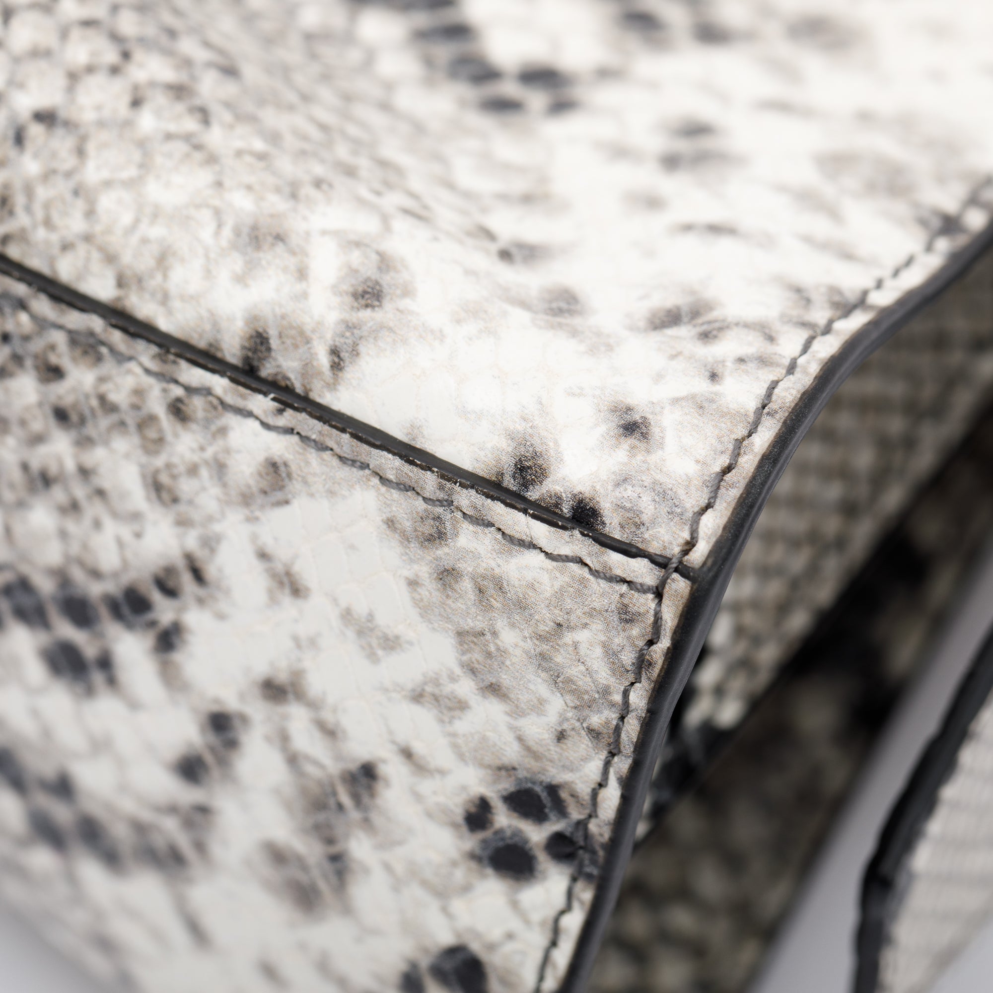 Balenciaga Python Embossed Neo Classic Mini City Bag w/ Strap