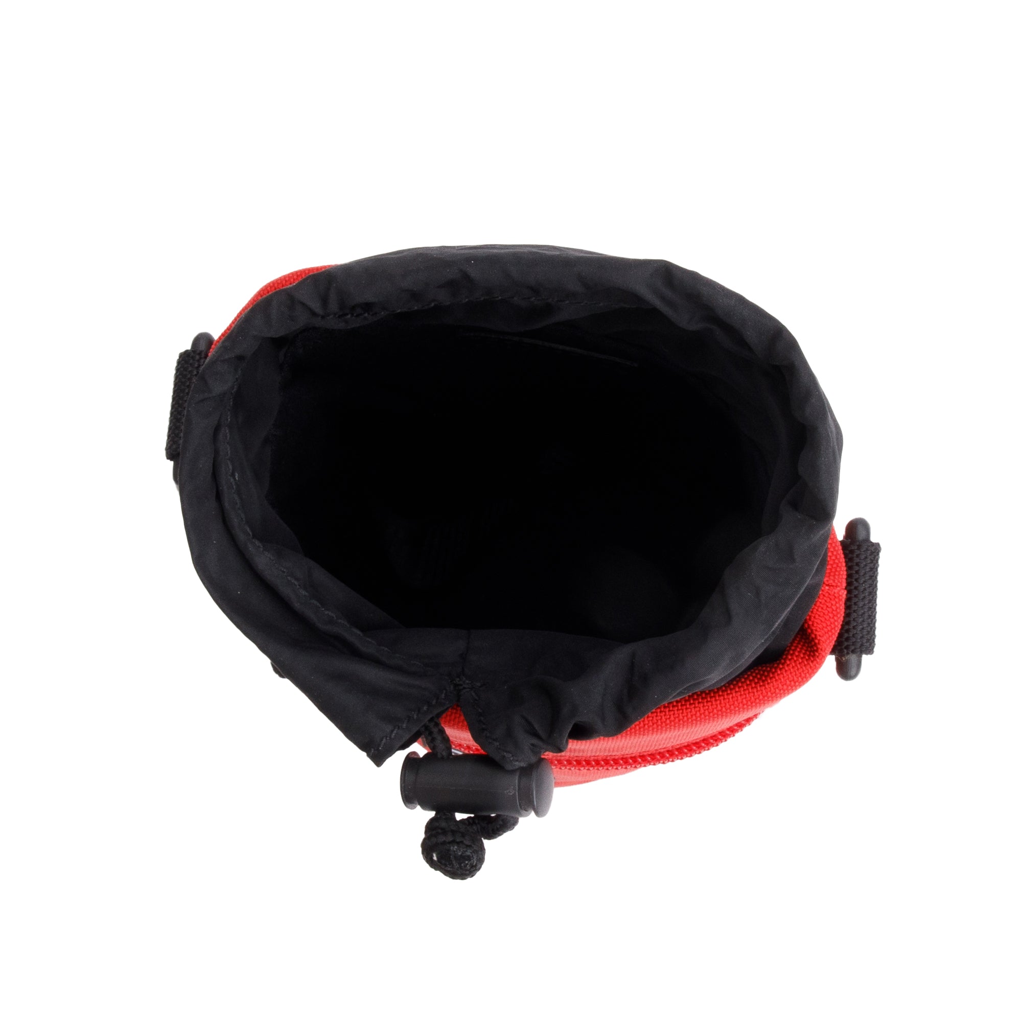 Balenciaga Red Canvas BB Logo Water Bottle Holder Crossbody