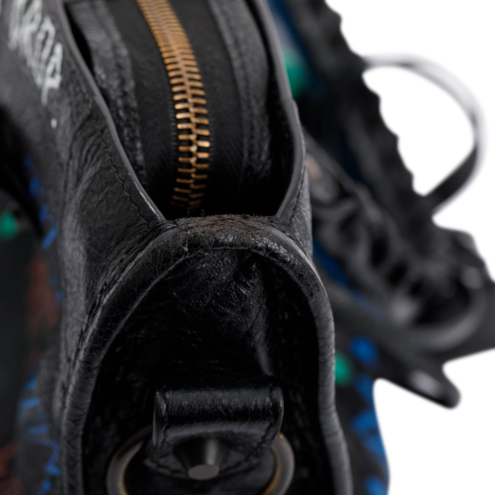 Balenciaga Small Graffiti Classic City Bag