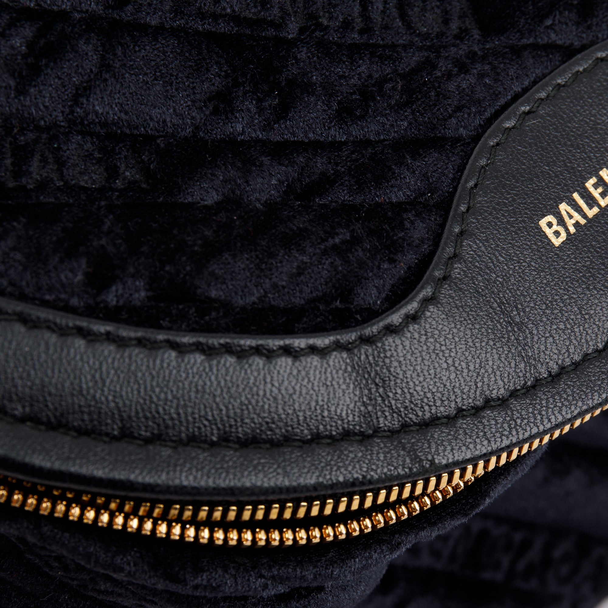 Balenciaga Velvet Souvenir XS Belt Bag