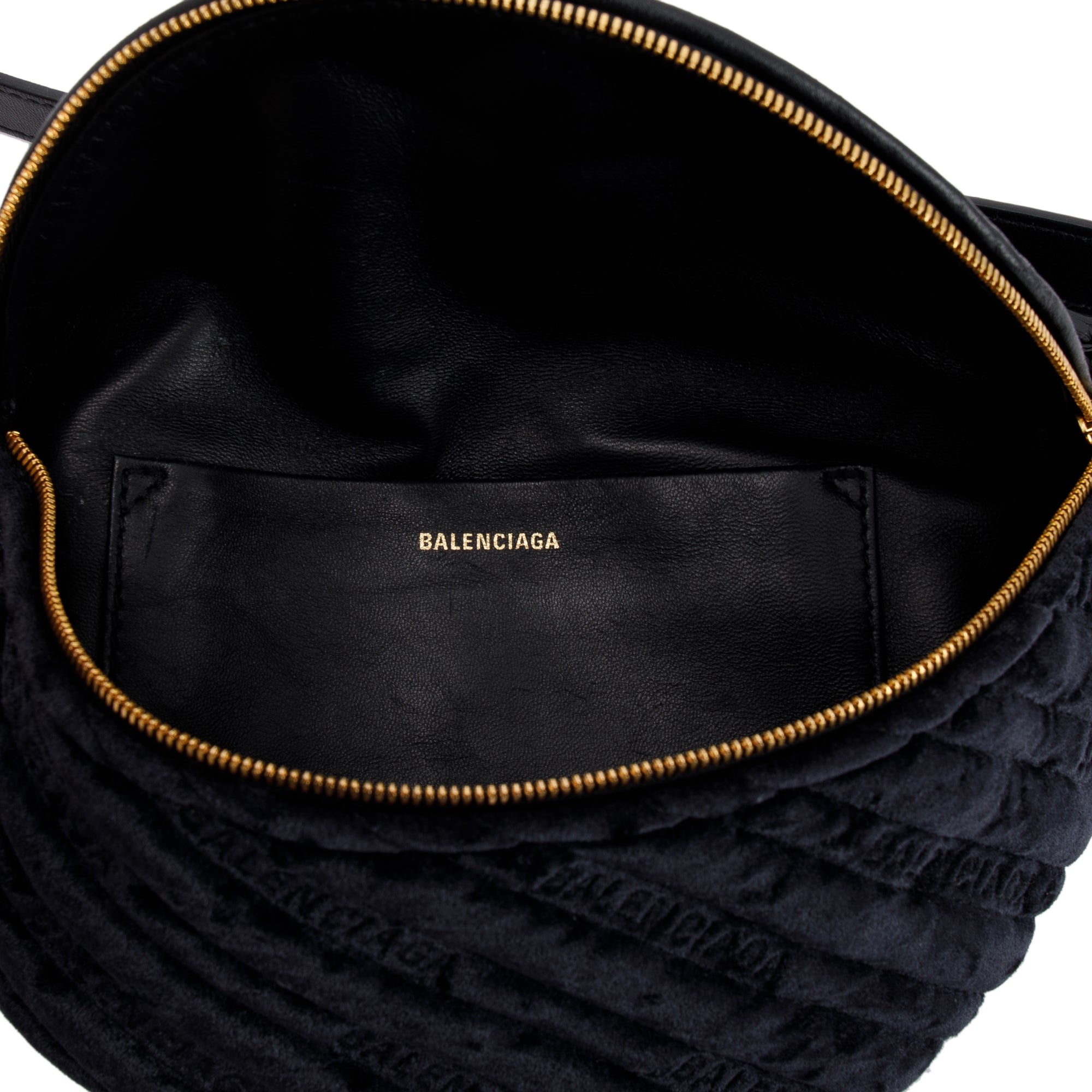 Balenciaga Velvet Souvenir XS Belt Bag