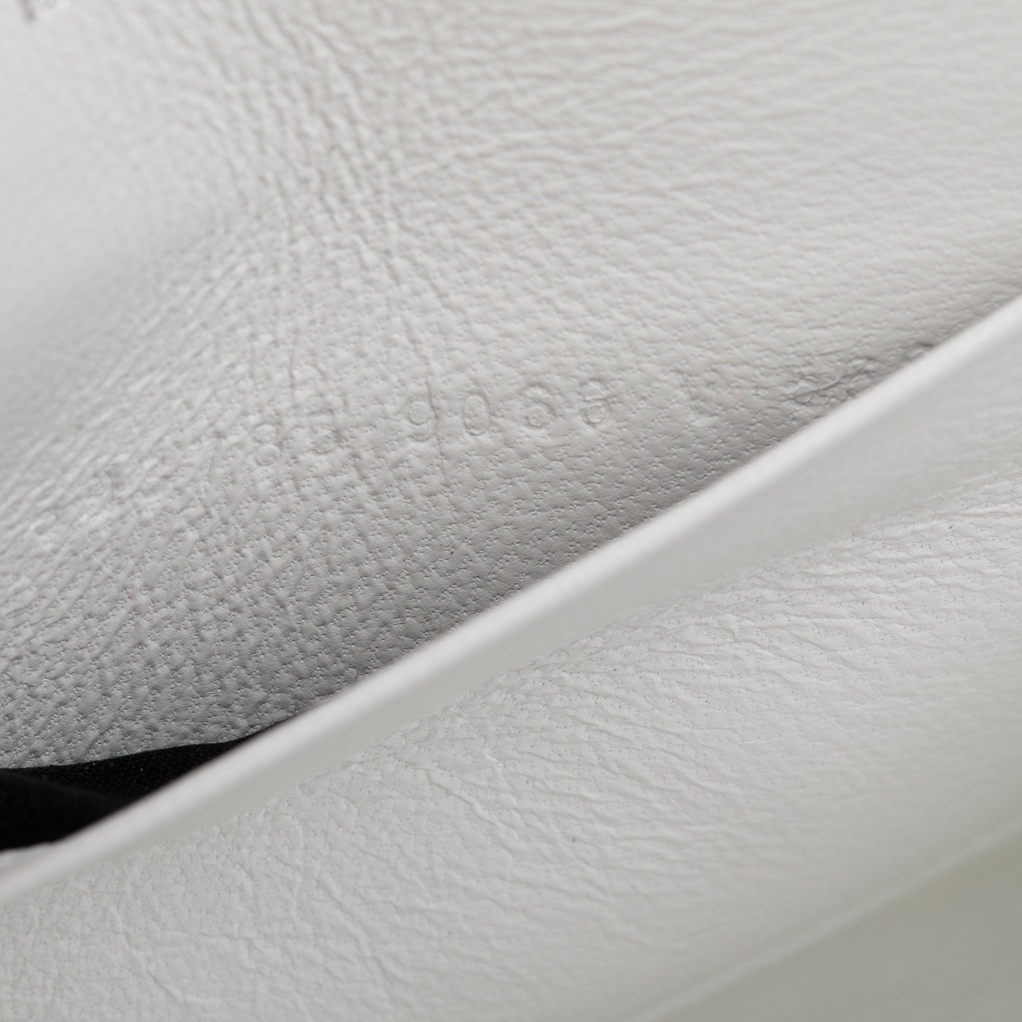 Balenciaga White Leather Everyday Continental Wallet on Chain