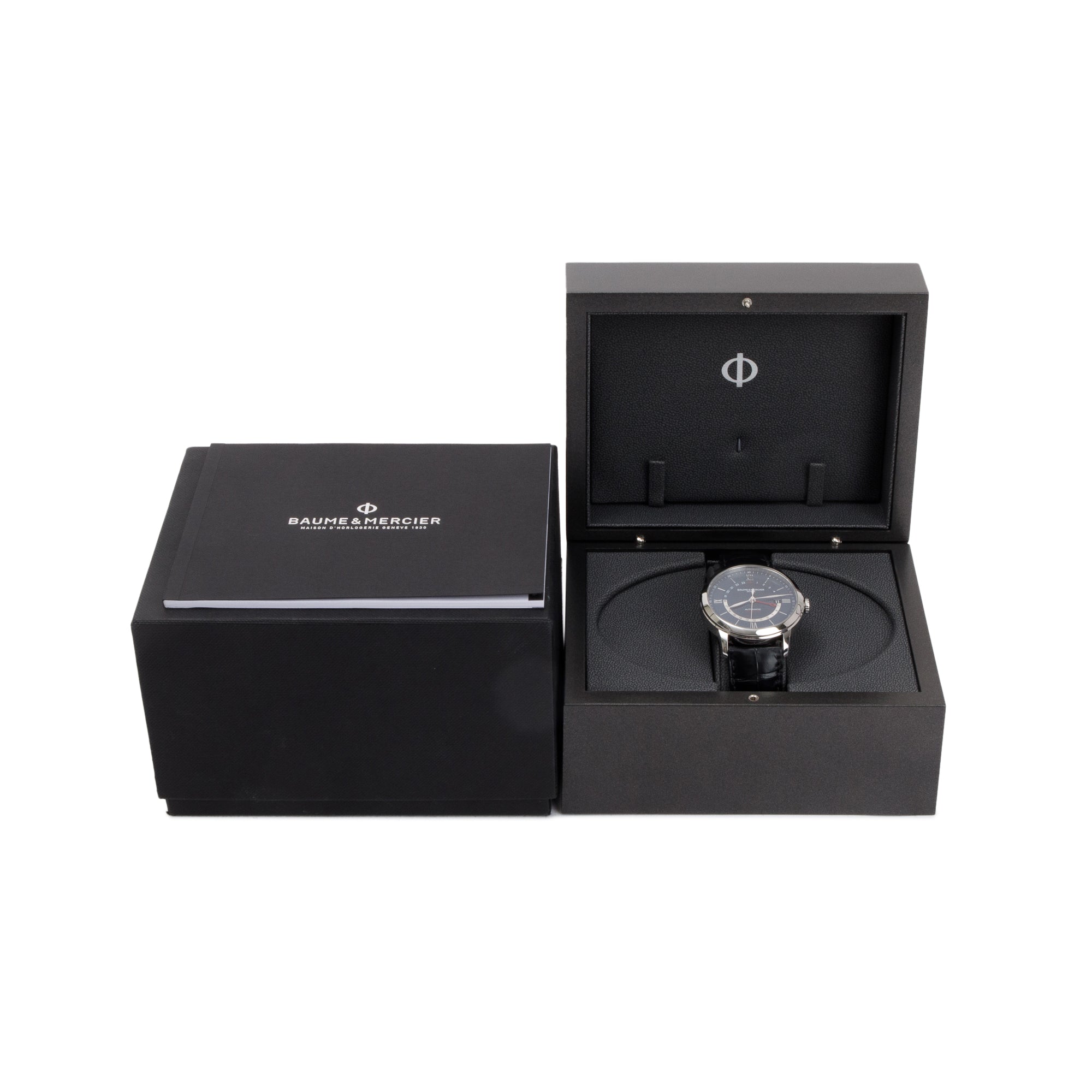 Baume & Mercier 2022 Stainless Steel Classima 42 MM Automatic GMT Watch w/ Box & Papers