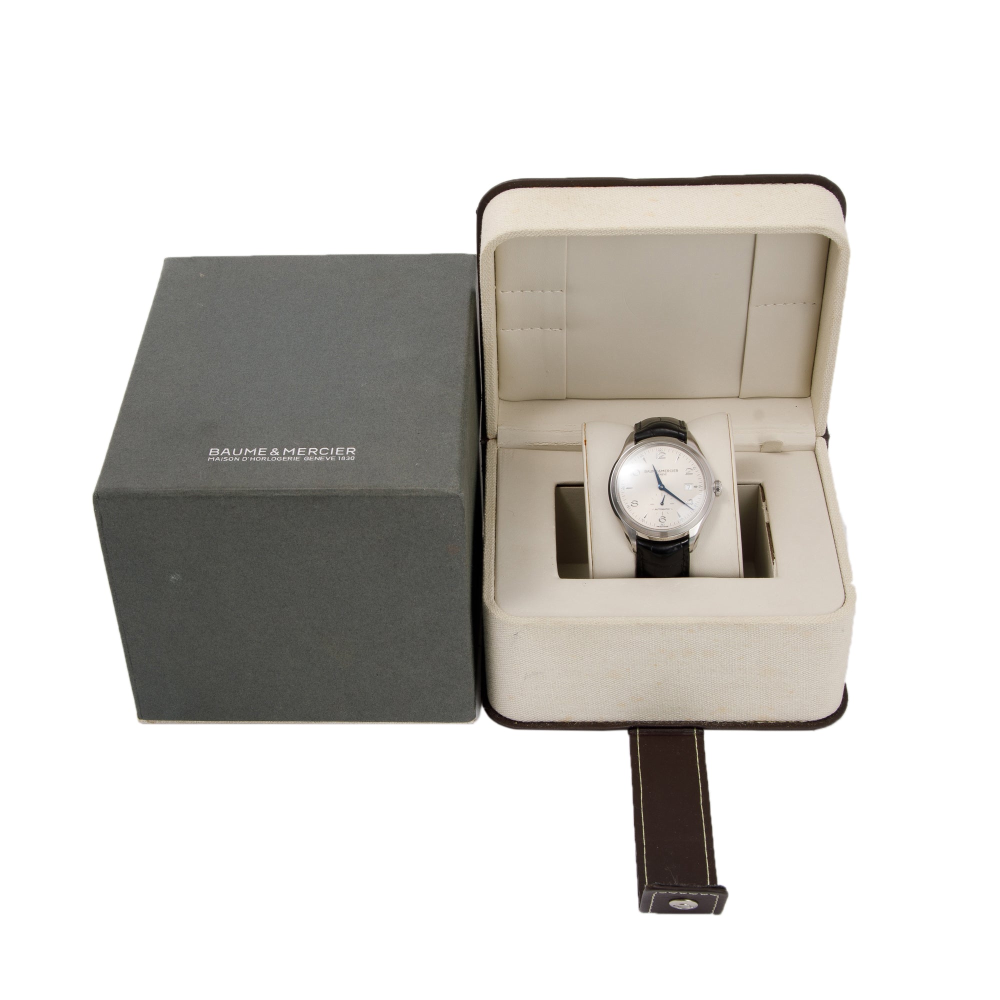 Baume & Mercier Clifton 41 MM Automatic Watch w/ Box & Papers