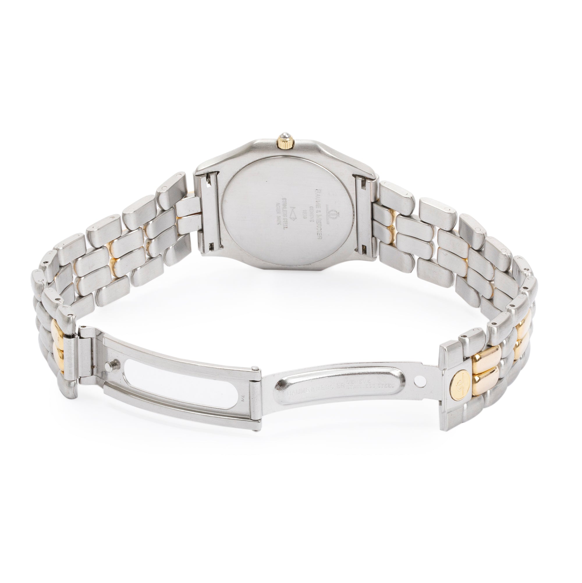 Baume & Mercier Gold-Plated & Stainless Steel Riviera 31 MM Watch