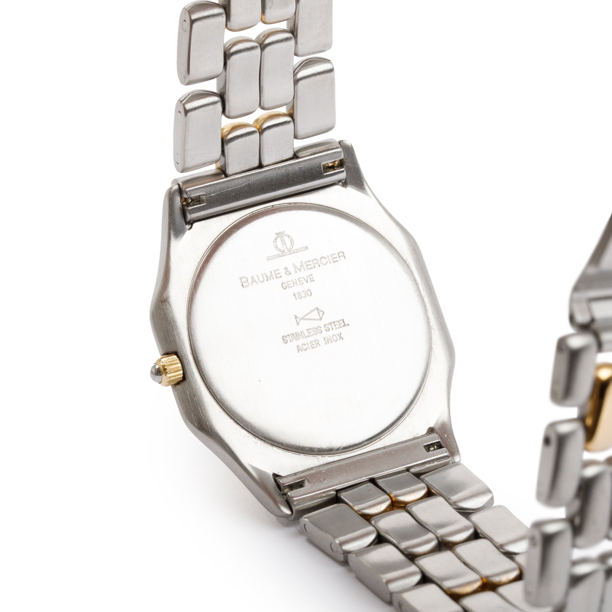 Baume & Mercier Gold-Plated & Stainless Steel Riviera 31 MM Watch