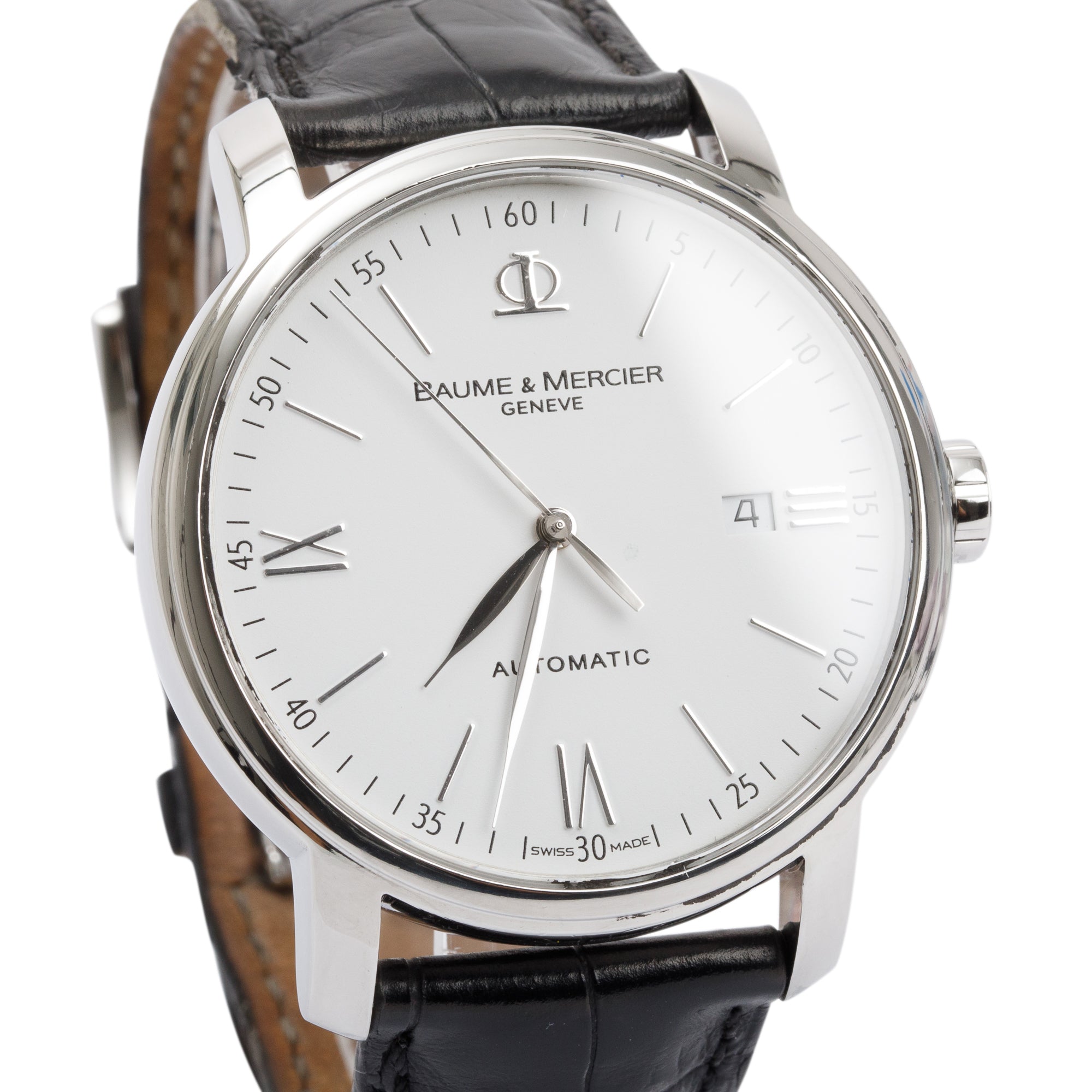 Baume & Mercier Stainless Steel Classima 42 MM Automatic Watch w/ Box