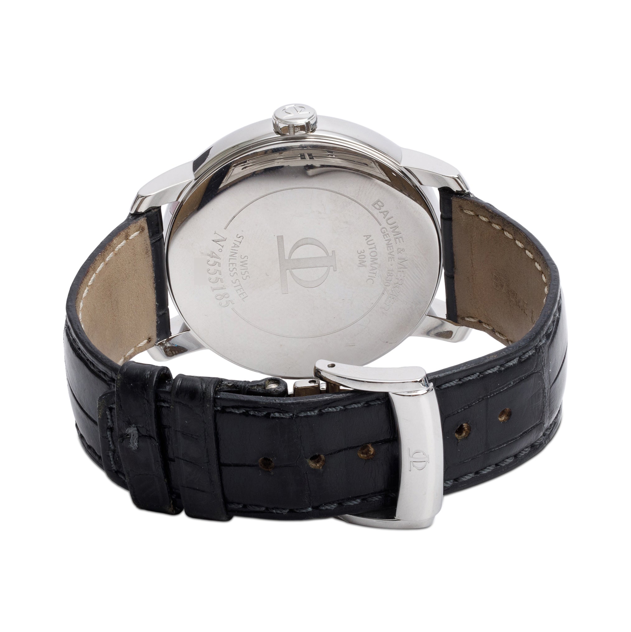 Baume & Mercier Stainless Steel Classima 42 MM XL GMT Automatic Watch w/ Box