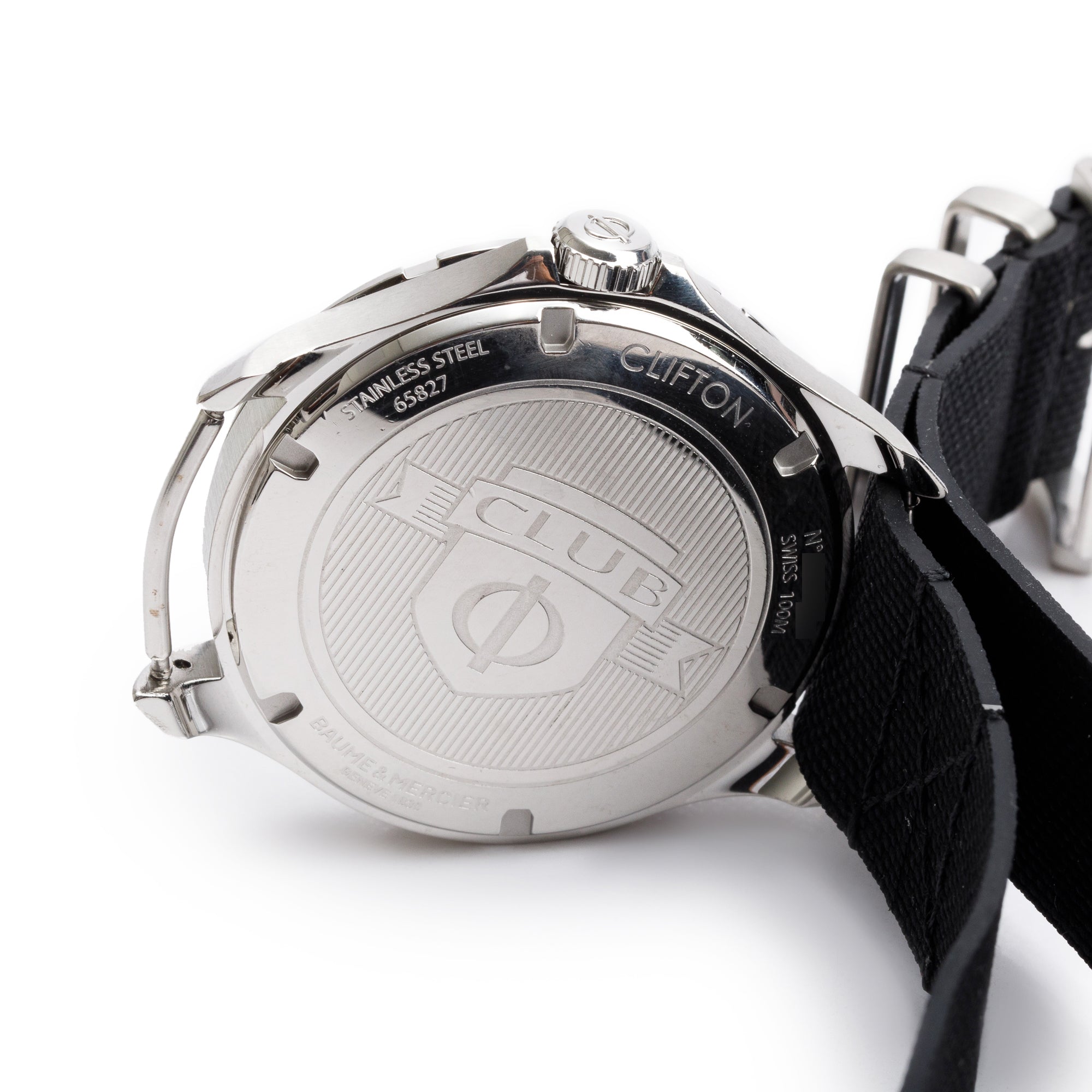 Baume & Mercier Stainless Steel Clifton 42 MM Automatic Watch 10338 w/ Box & Papers