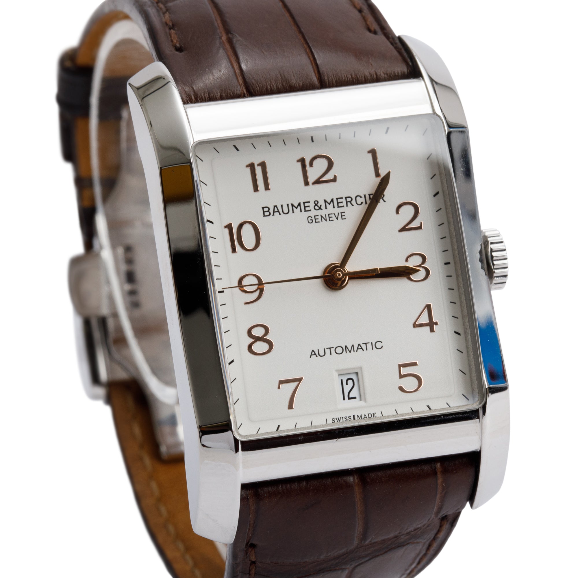 Baume & Mercier Stainless Steel Hampton Automatic Watch 65751