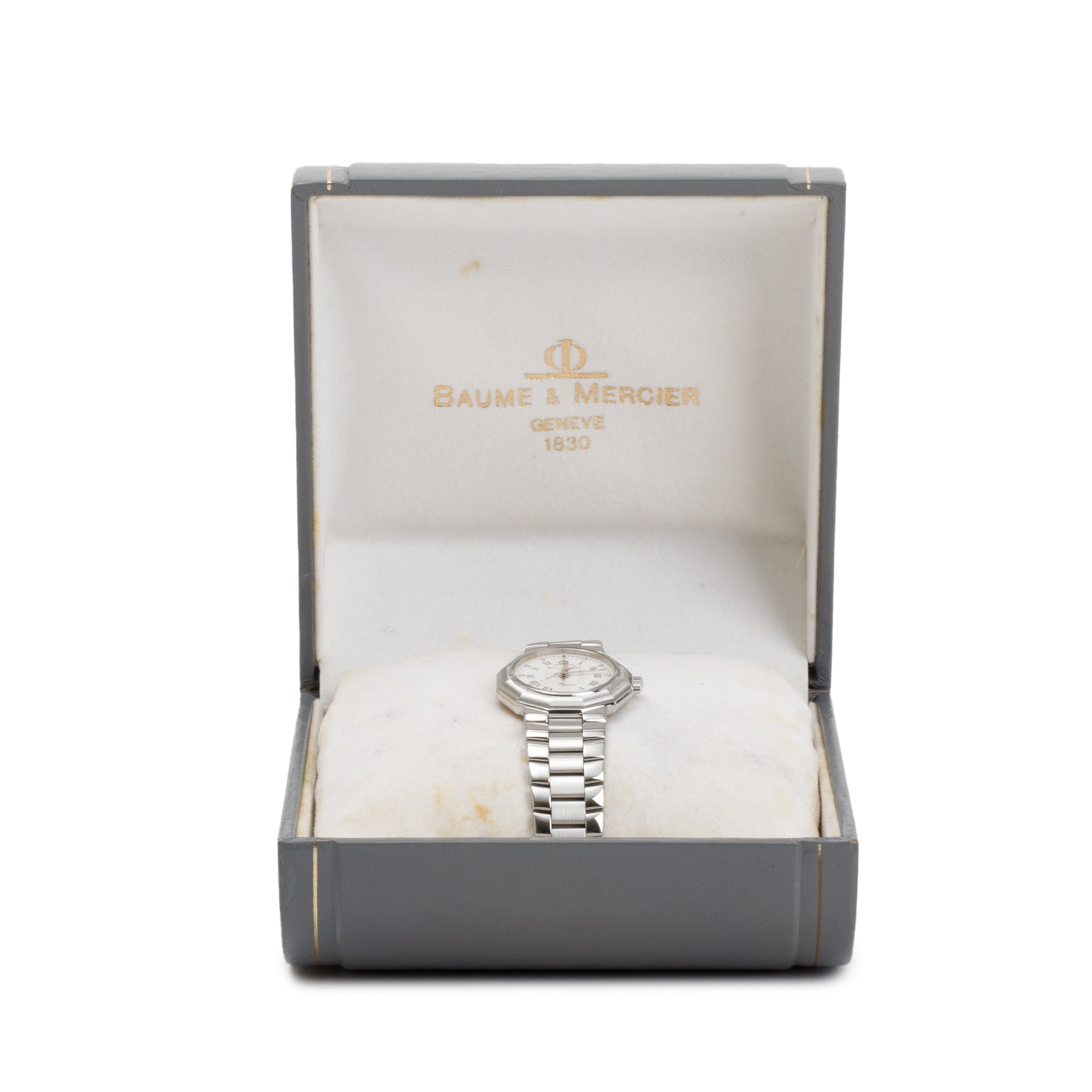 Baume & Mercier Stainless Steel Riviera 25 MM Watch w/ Box