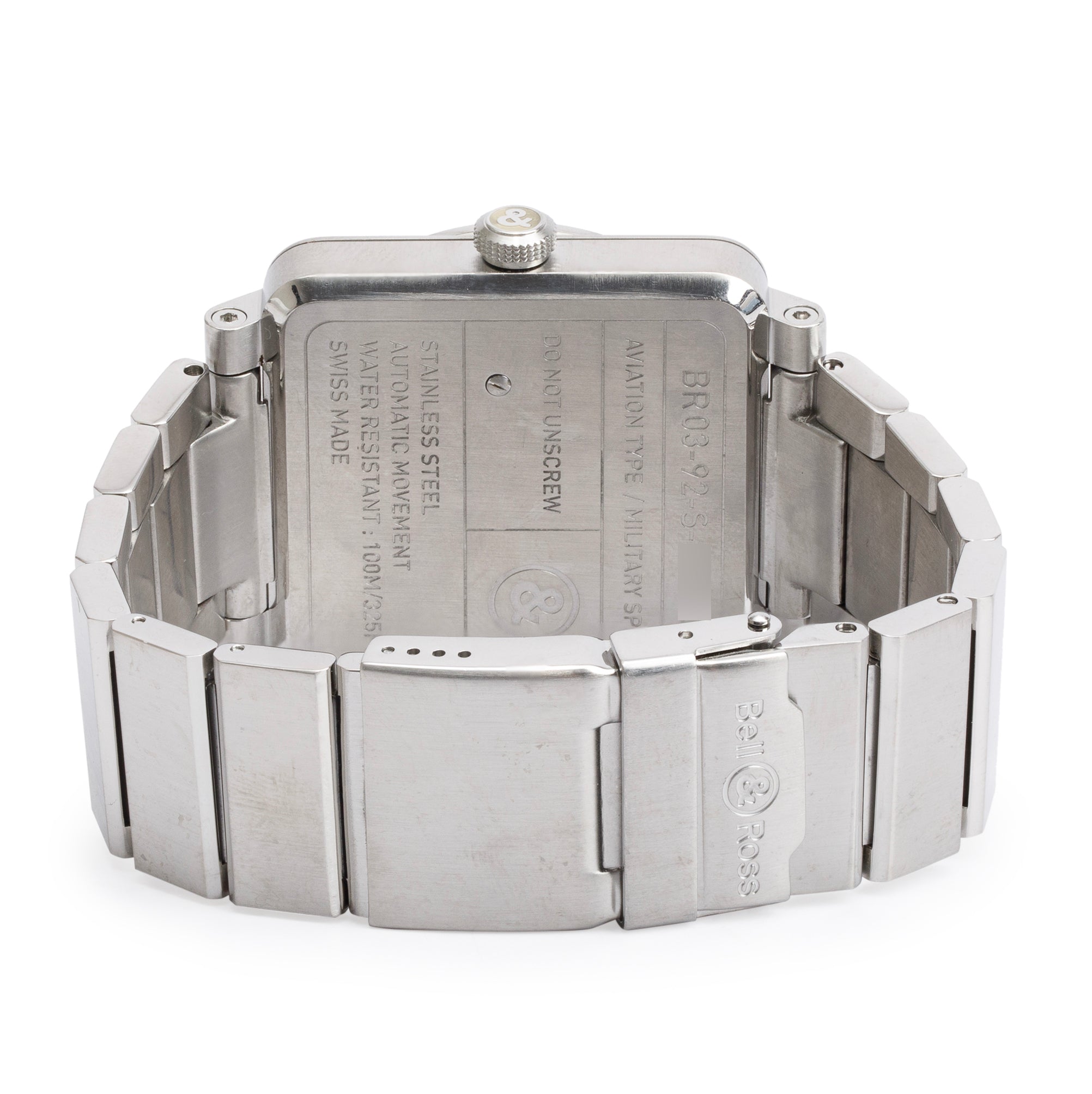 Bell & Ross Stainless Steel Aviation BR 03-92 42 MM Automatic Watch