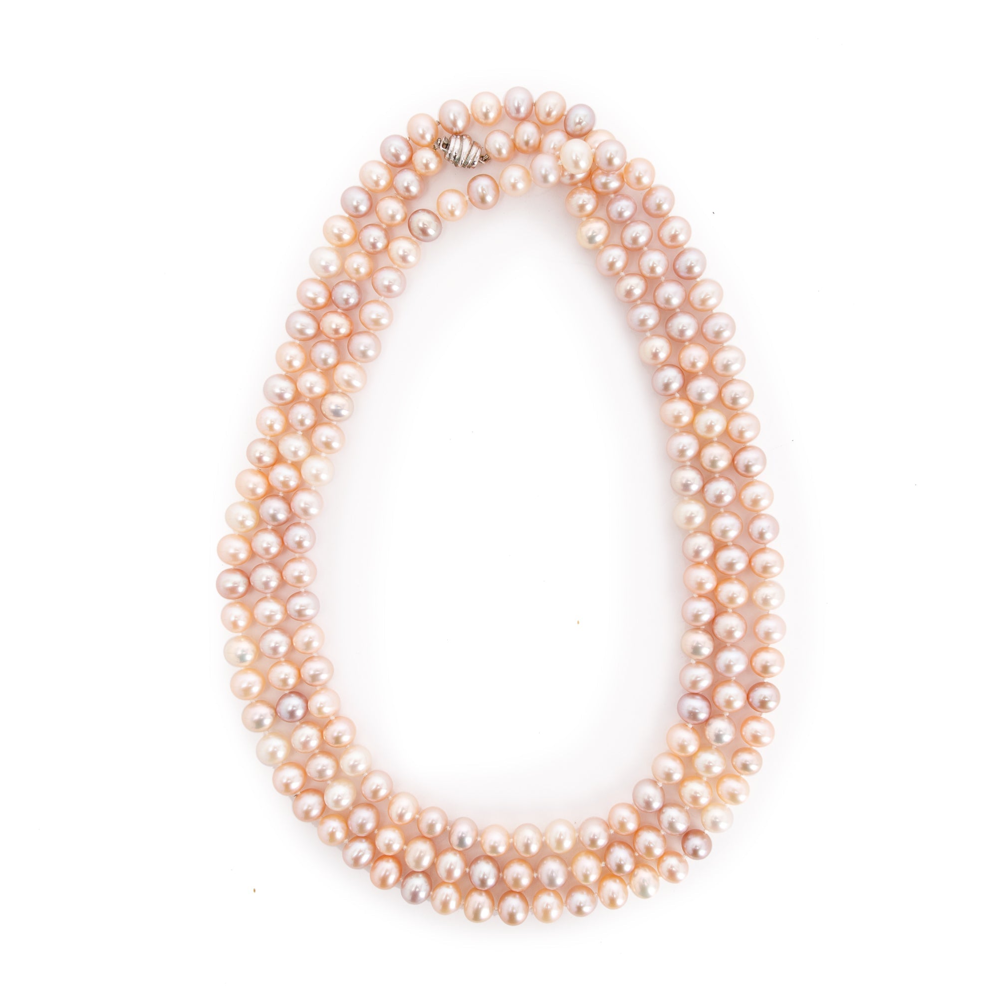 Birks Pearl Necklace, 60" w/ Box
